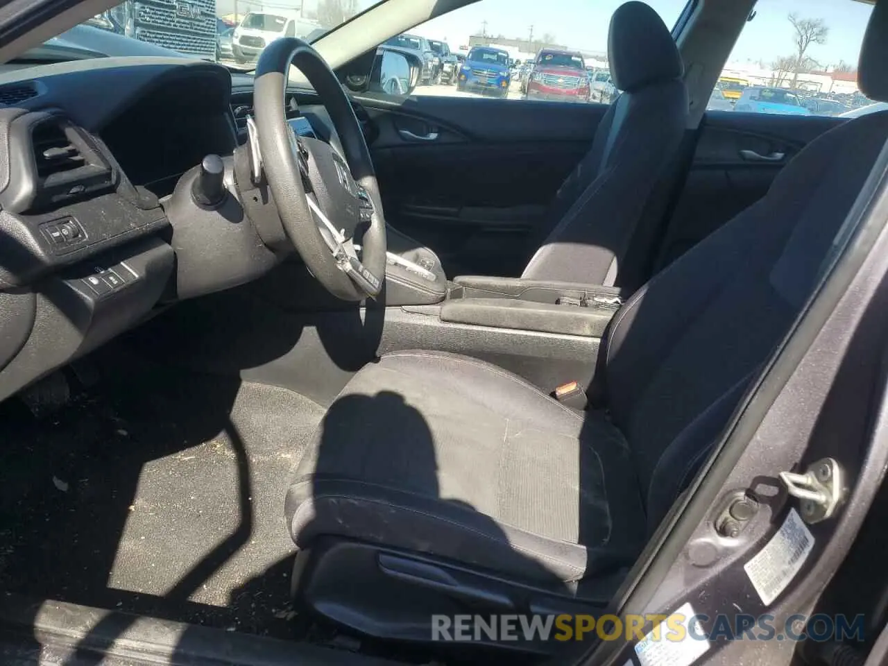 7 fotografías del automóvil dañado 19XZE4F17KE004718 HONDA INSIGHT 2019