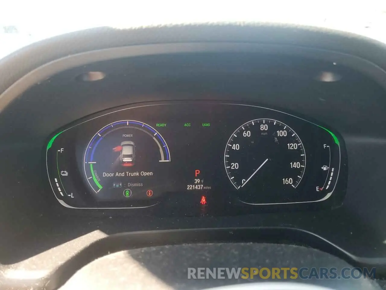 9 fotografías del automóvil dañado 19XZE4F17KE004718 HONDA INSIGHT 2019