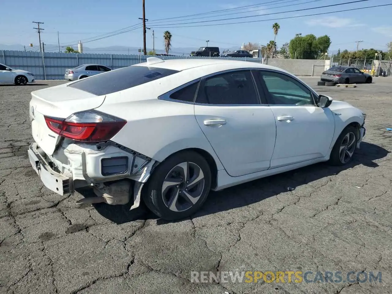 3 fotografías del automóvil dañado 19XZE4F17KE021048 HONDA INSIGHT 2019