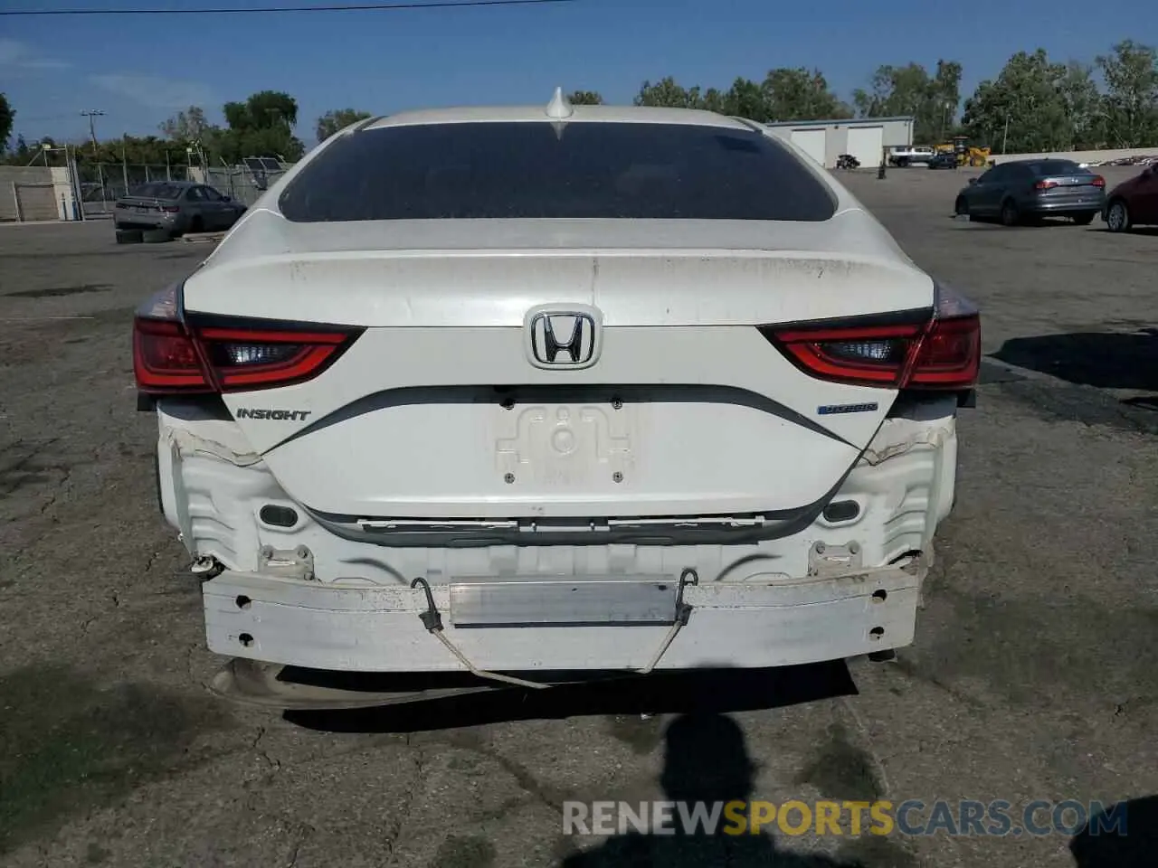 6 fotografías del automóvil dañado 19XZE4F17KE021048 HONDA INSIGHT 2019