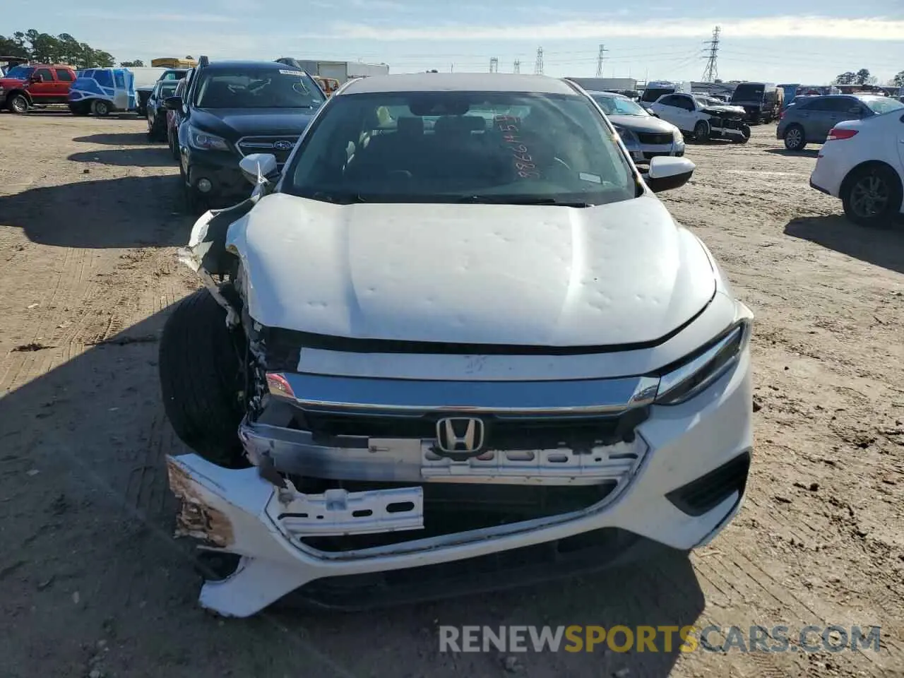 5 fotografías del automóvil dañado 19XZE4F18KE004744 HONDA INSIGHT 2019