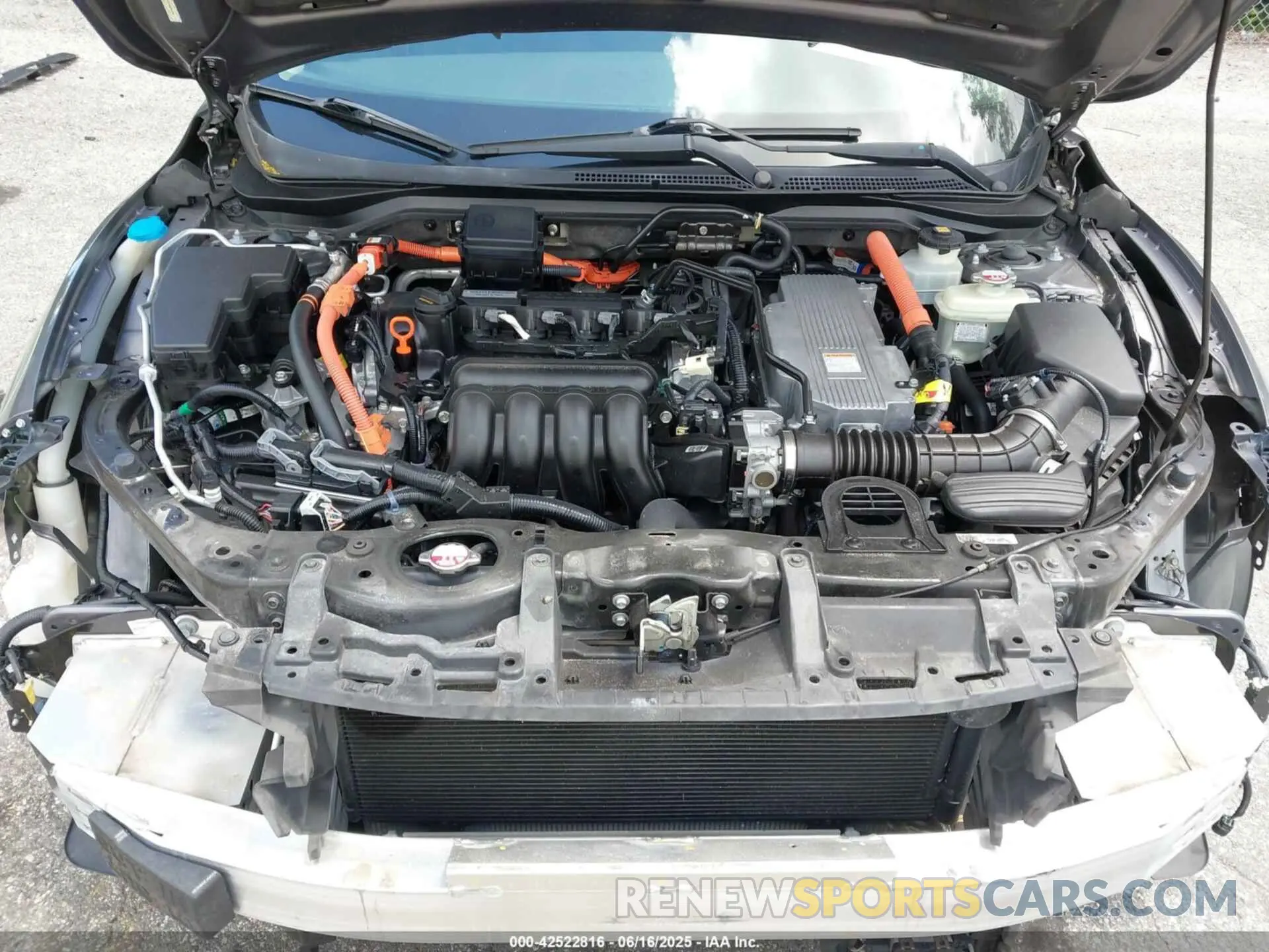 10 fotografías del automóvil dañado 19XZE4F18KE011810 HONDA INSIGHT 2019