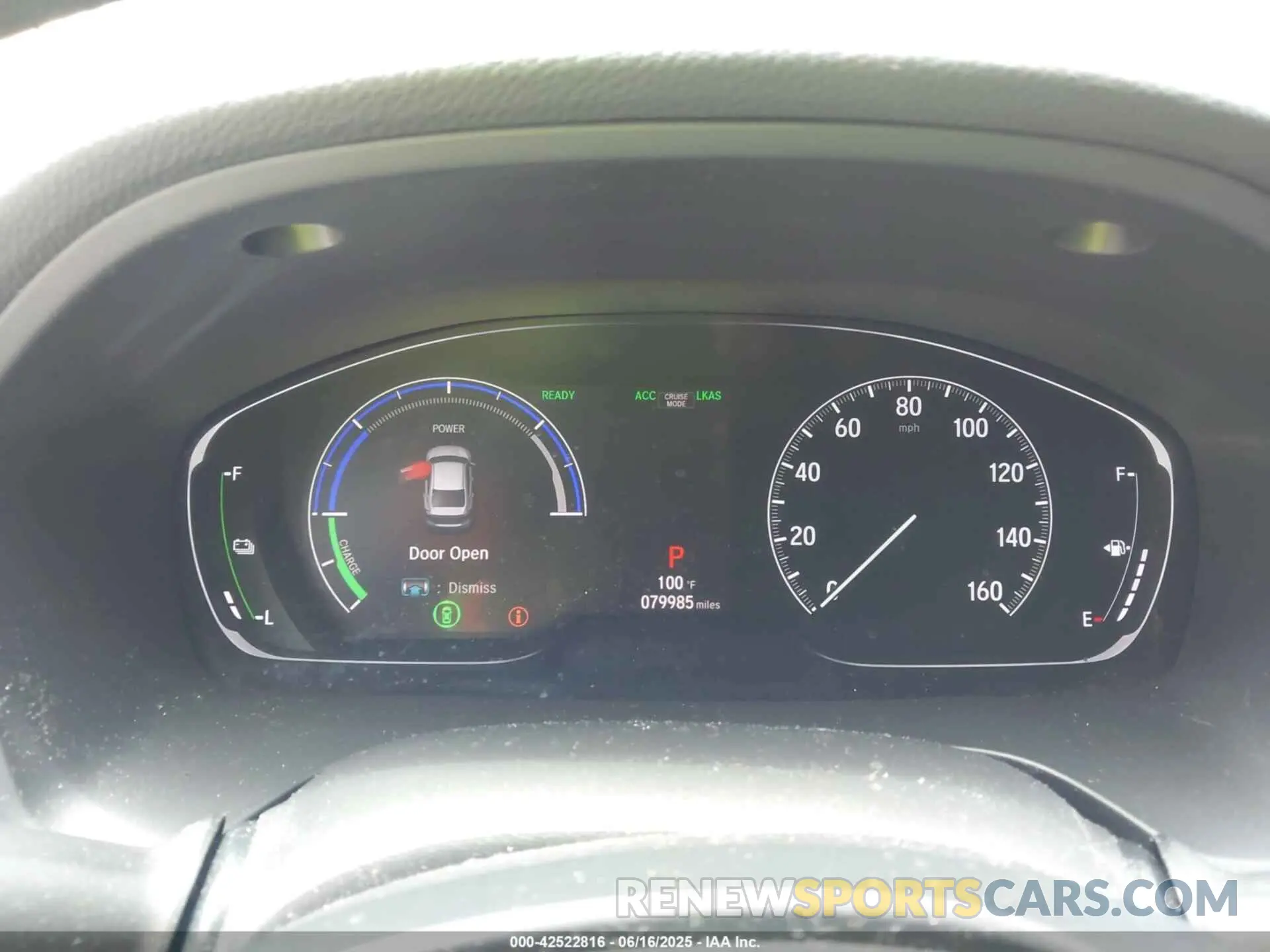7 fotografías del automóvil dañado 19XZE4F18KE011810 HONDA INSIGHT 2019