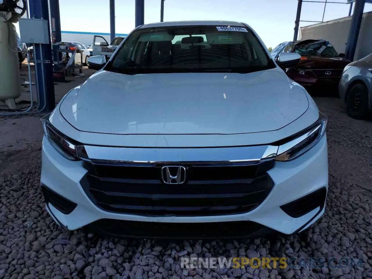 5 fotografías del automóvil dañado 19XZE4F50KE028846 HONDA INSIGHT 2019