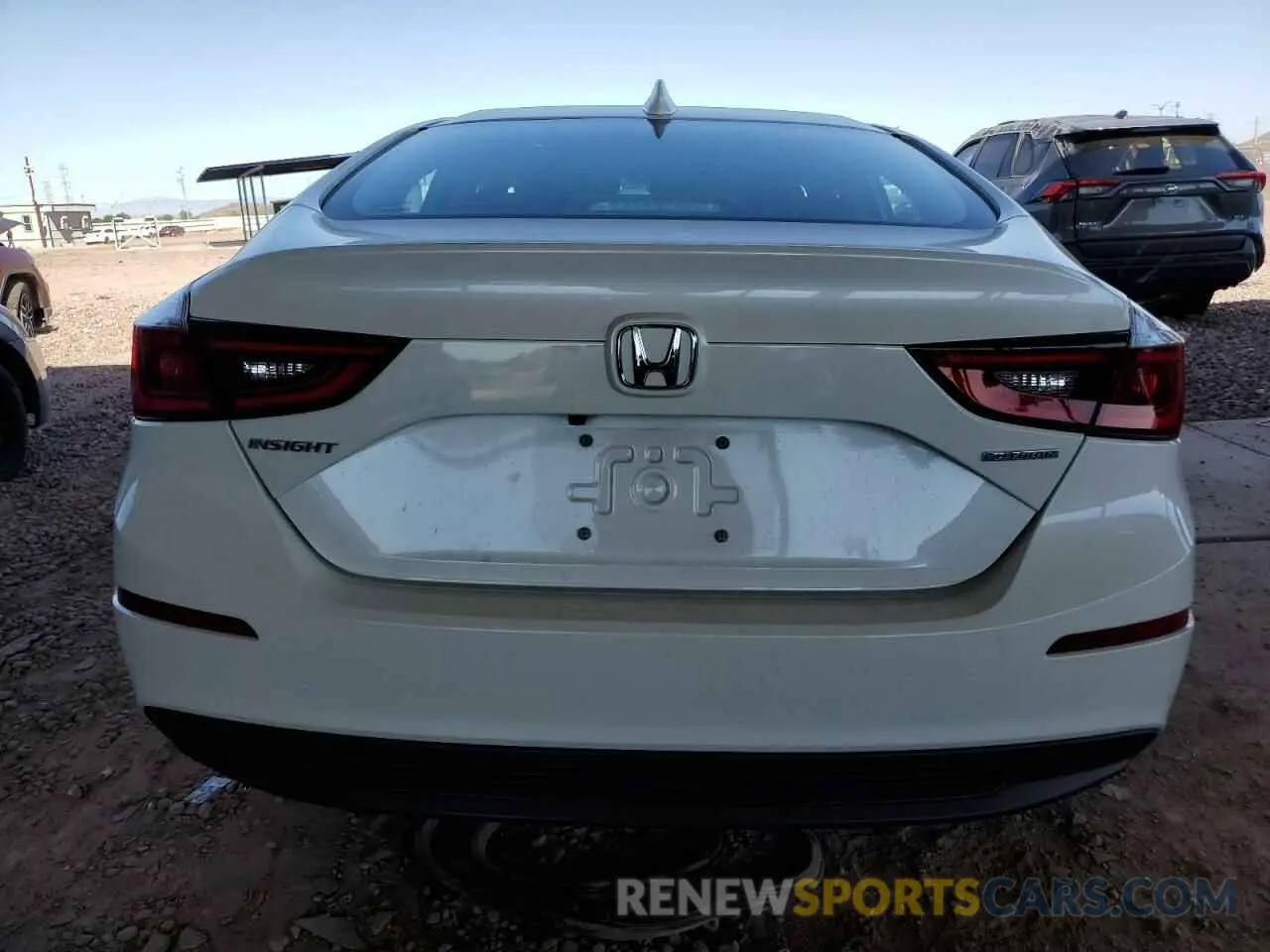 6 fotografías del automóvil dañado 19XZE4F50KE028846 HONDA INSIGHT 2019