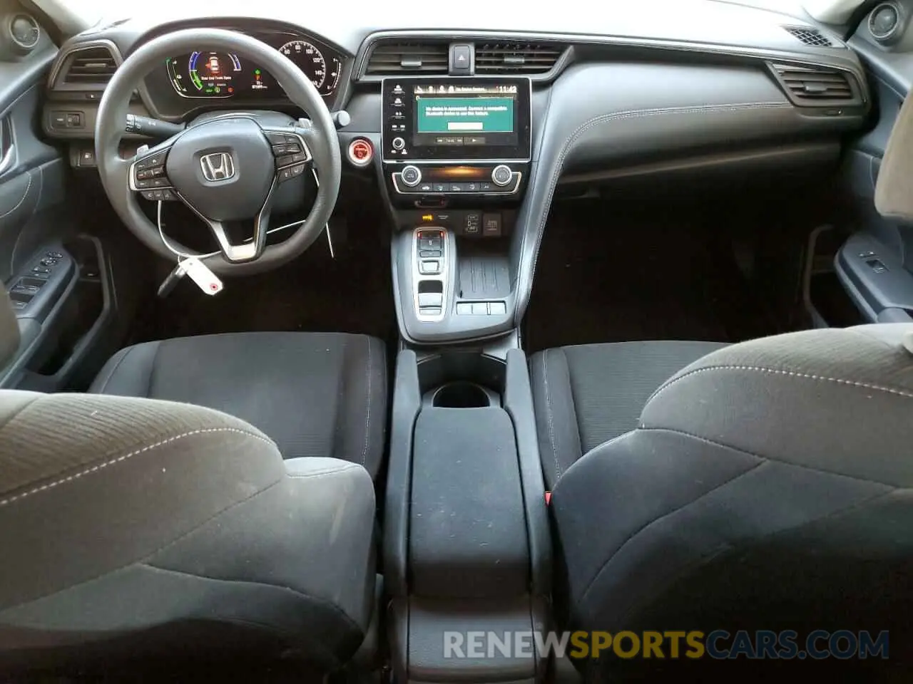 8 fotografías del automóvil dañado 19XZE4F50KE028846 HONDA INSIGHT 2019