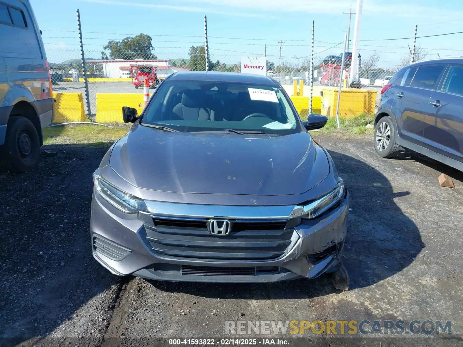 11 fotografías del automóvil dañado 19XZE4F53KE032762 HONDA INSIGHT 2019