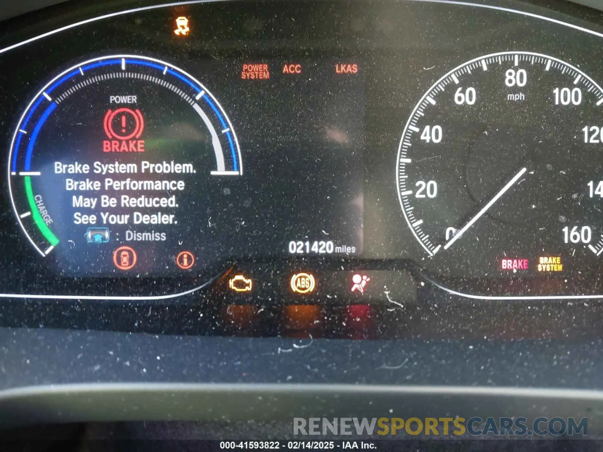 14 fotografías del automóvil dañado 19XZE4F53KE032762 HONDA INSIGHT 2019