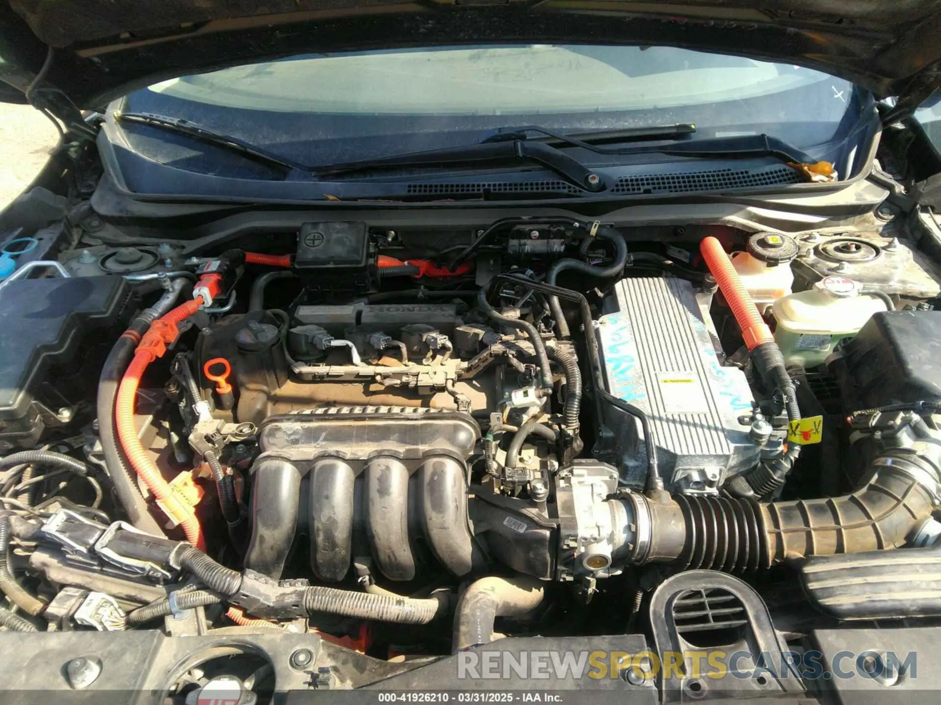 10 fotografías del automóvil dañado 19XZE4F55KE005028 HONDA INSIGHT 2019