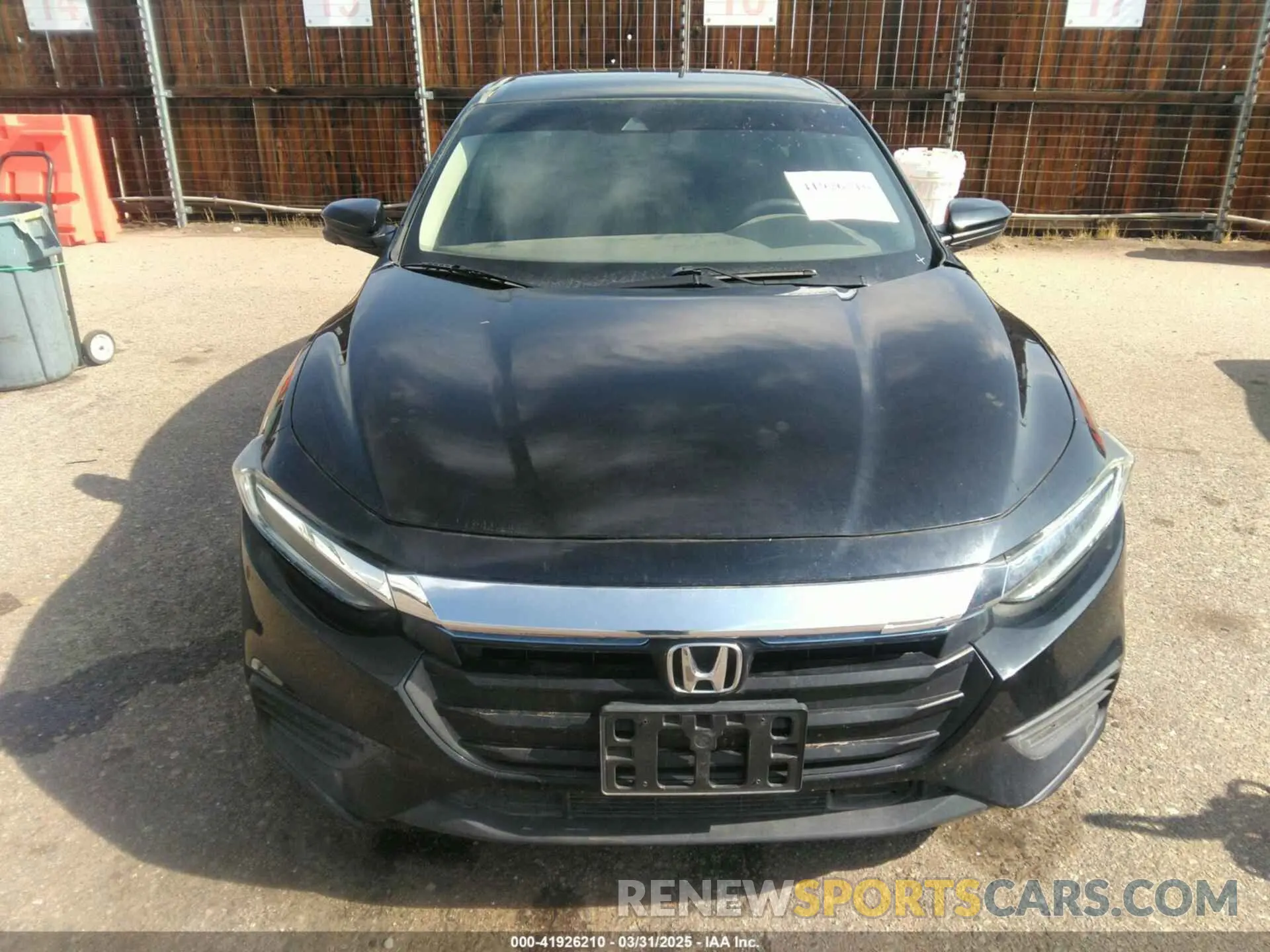 12 fotografías del automóvil dañado 19XZE4F55KE005028 HONDA INSIGHT 2019