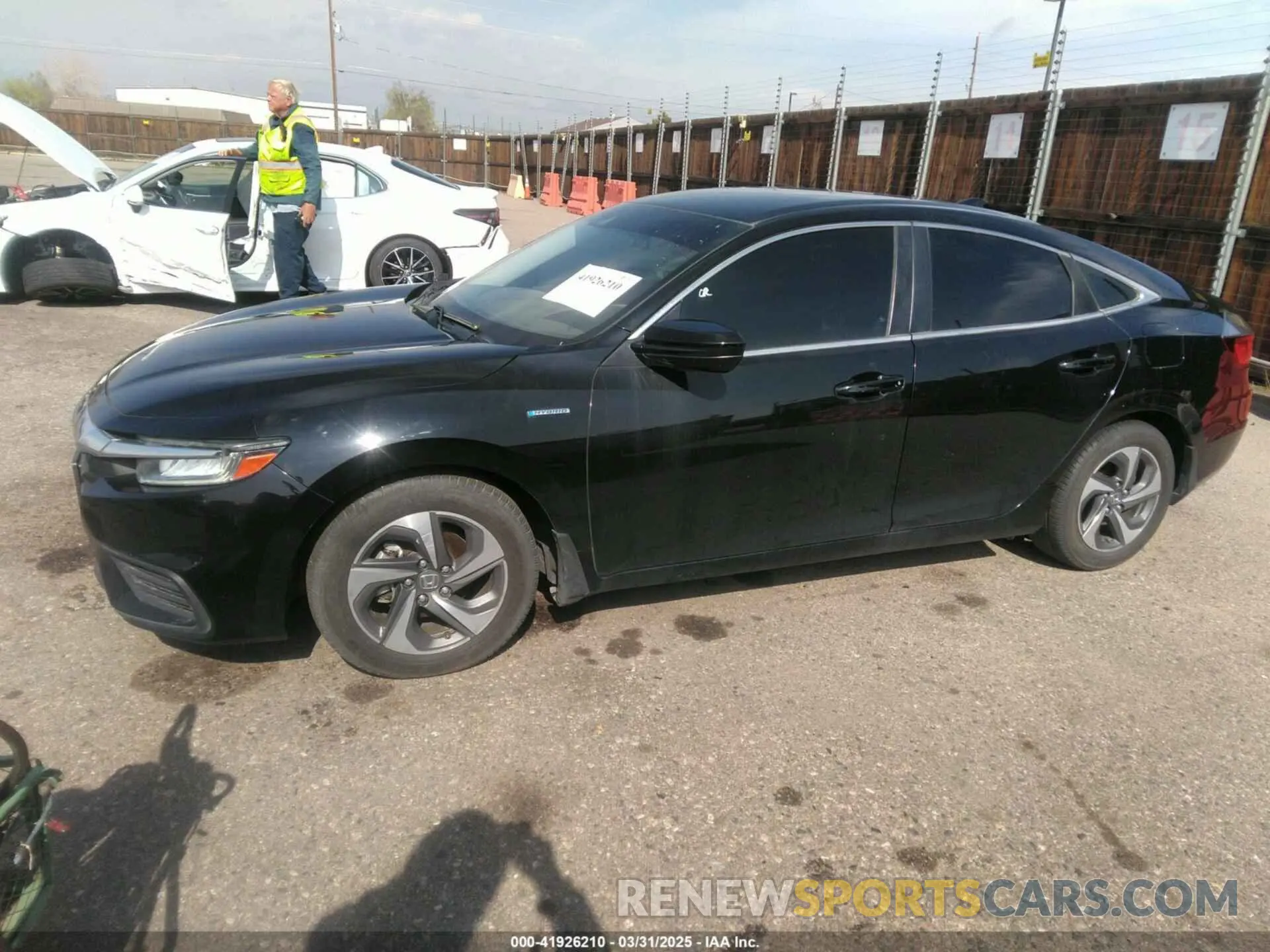 14 fotografías del automóvil dañado 19XZE4F55KE005028 HONDA INSIGHT 2019