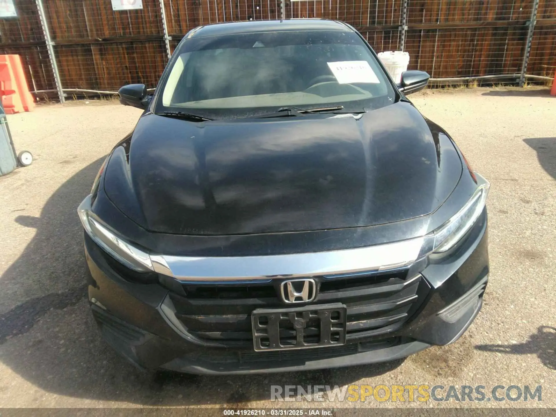6 fotografías del automóvil dañado 19XZE4F55KE005028 HONDA INSIGHT 2019