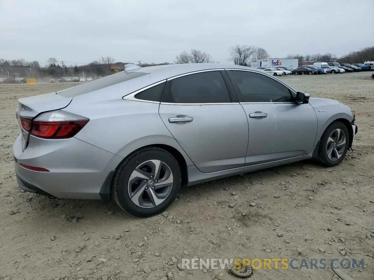 3 fotografías del automóvil dañado 19XZE4F55KE018247 HONDA INSIGHT 2019