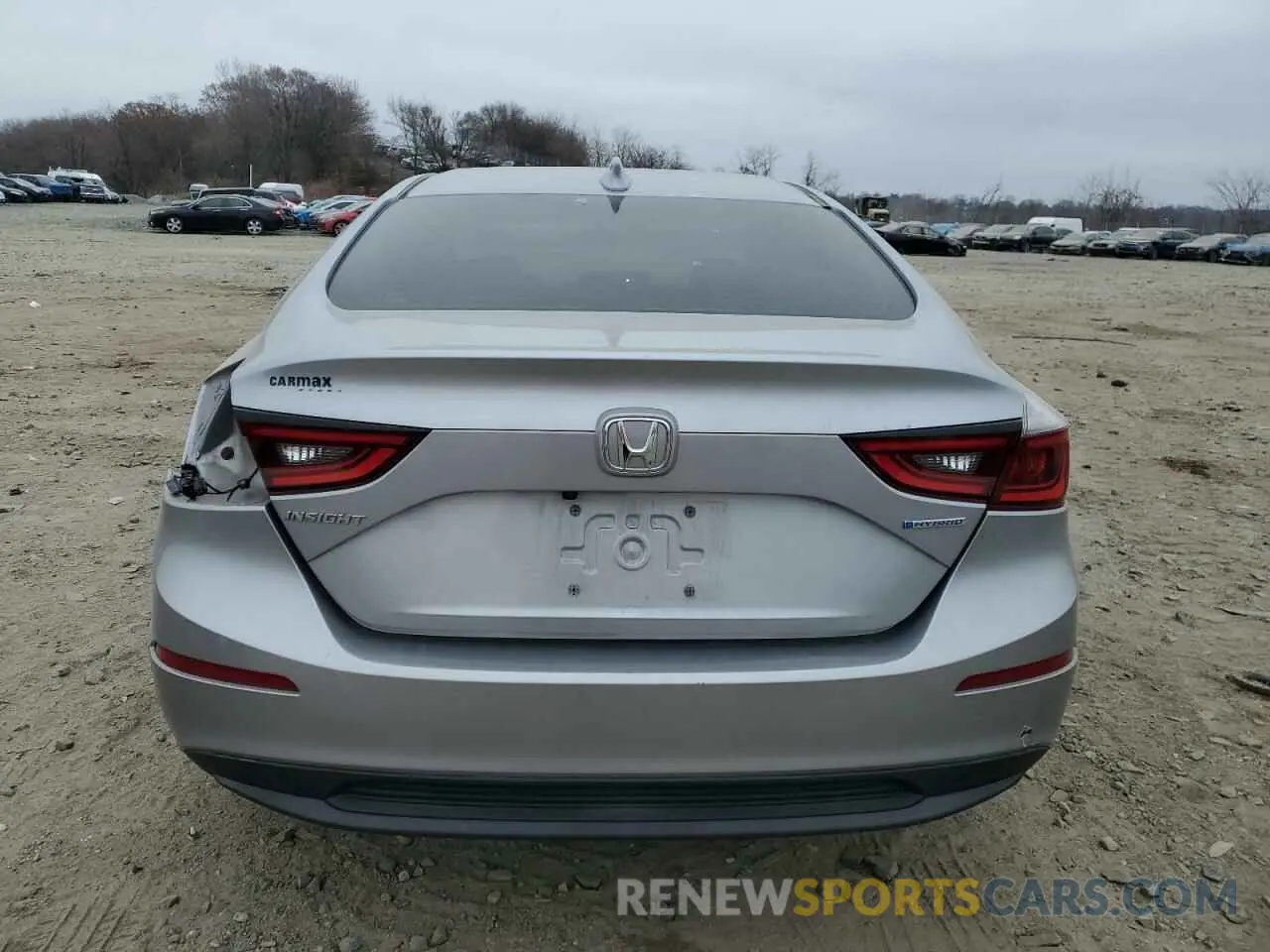 6 fotografías del automóvil dañado 19XZE4F55KE018247 HONDA INSIGHT 2019