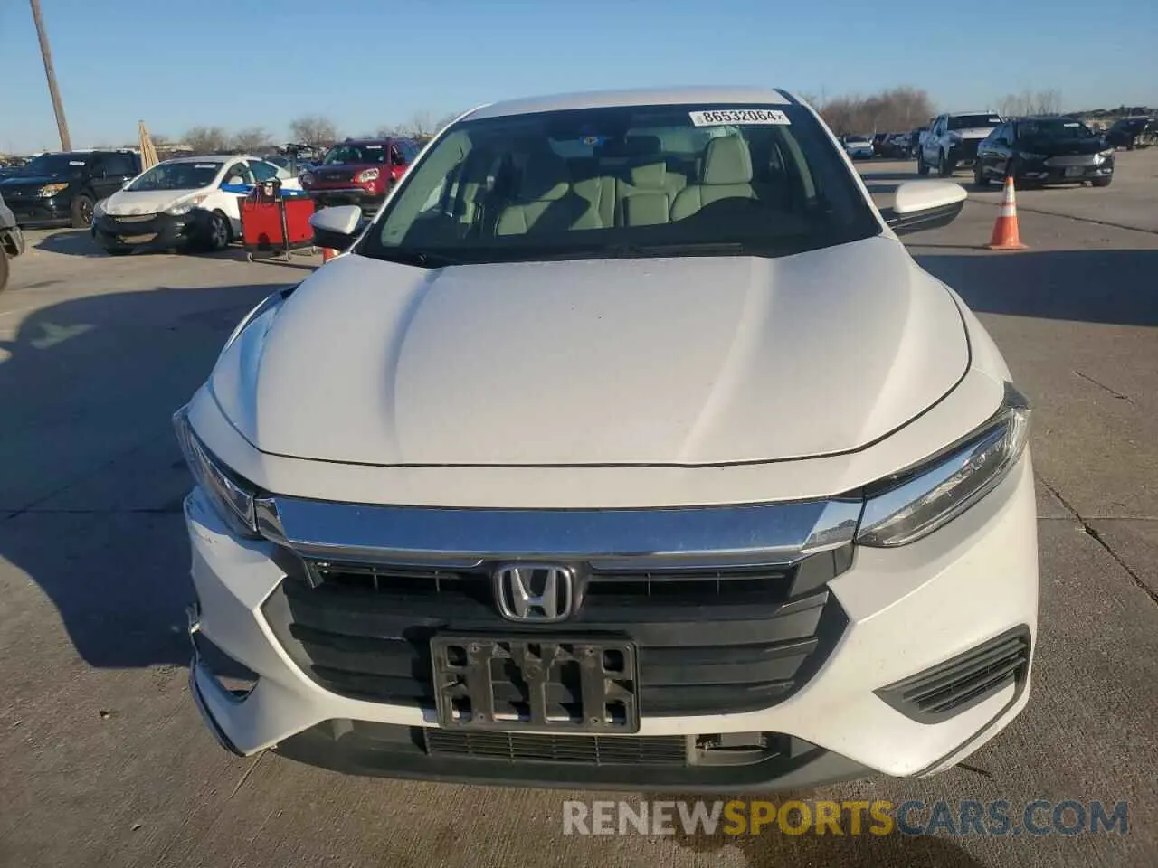 5 fotografías del automóvil dañado 19XZE4F55KE028941 HONDA INSIGHT 2019