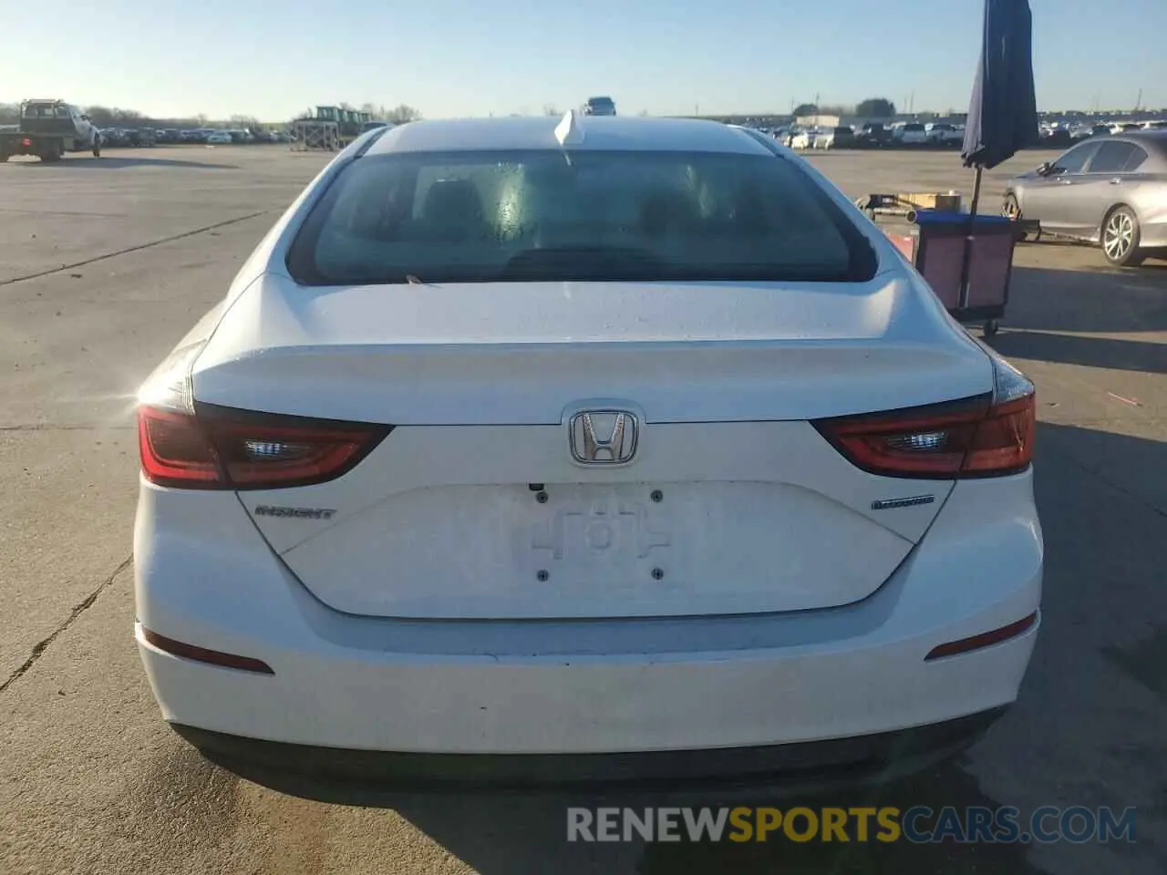 6 fotografías del automóvil dañado 19XZE4F55KE028941 HONDA INSIGHT 2019