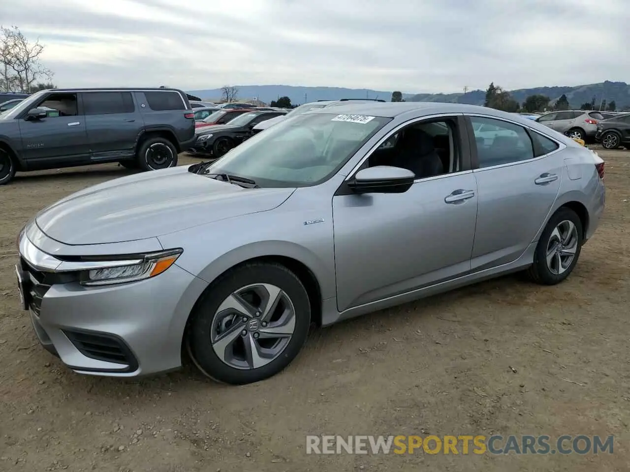1 fotografías del automóvil dañado 19XZE4F55KE033797 HONDA INSIGHT 2019