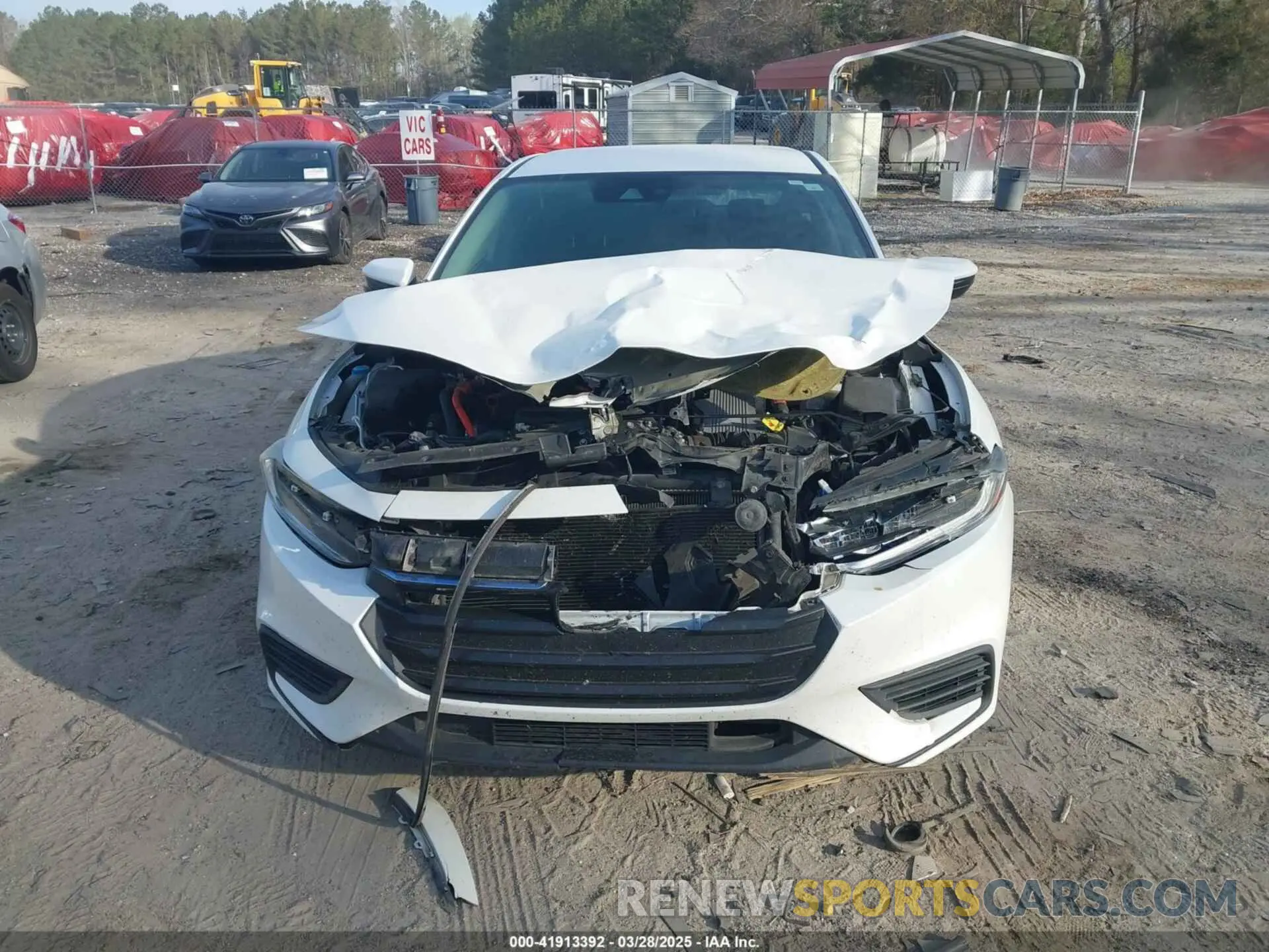 12 fotografías del automóvil dañado 19XZE4F56KE002946 HONDA INSIGHT 2019