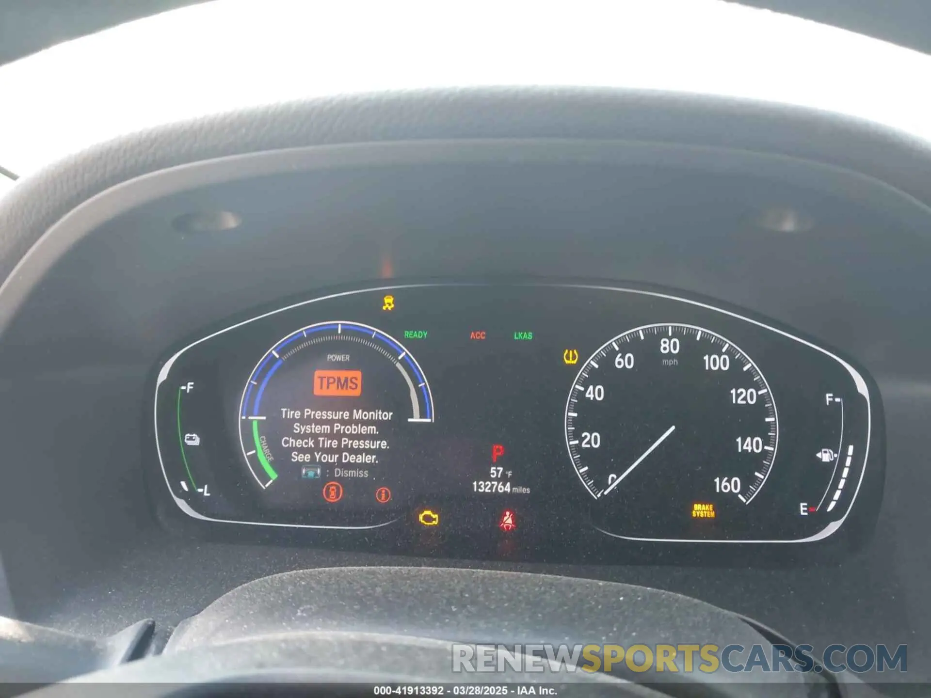 7 fotografías del automóvil dañado 19XZE4F56KE002946 HONDA INSIGHT 2019