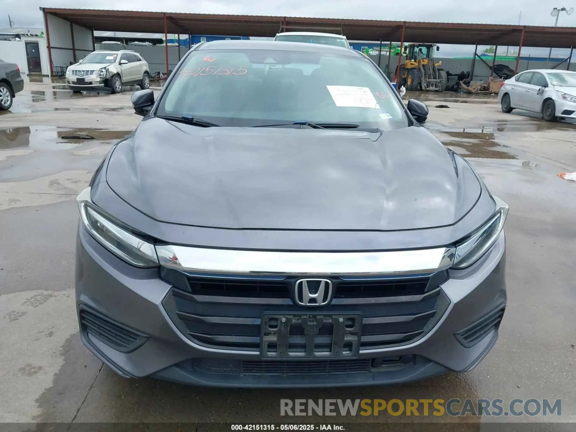 13 fotografías del automóvil dañado 19XZE4F56KE025837 HONDA INSIGHT 2019