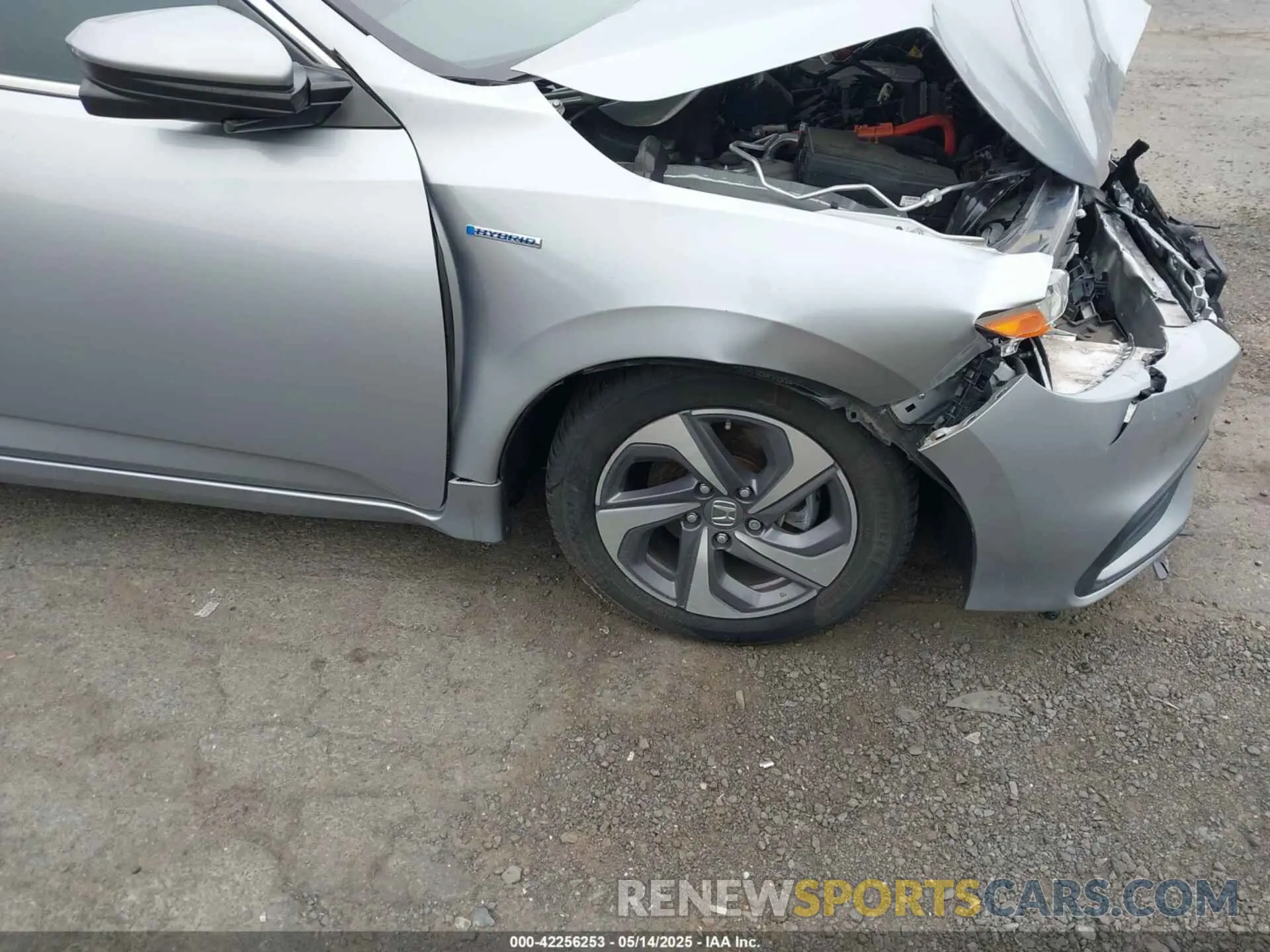 21 fotografías del automóvil dañado 19XZE4F57KE009386 HONDA INSIGHT 2019
