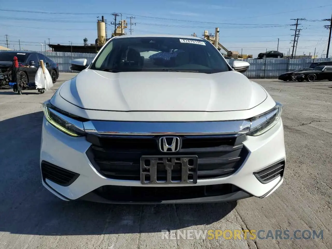 5 fotografías del automóvil dañado 19XZE4F57KE010697 HONDA INSIGHT 2019