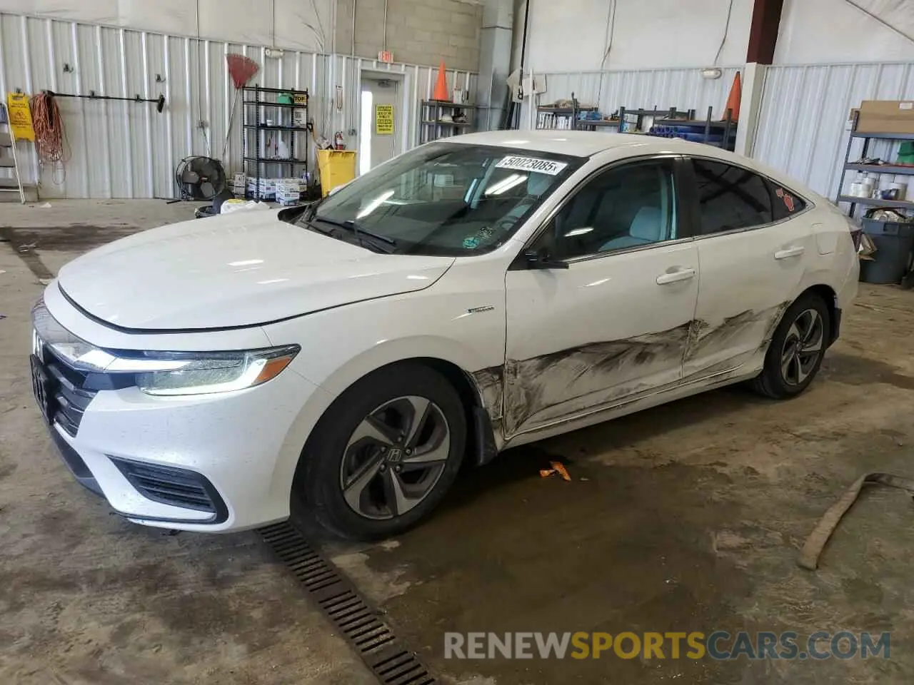 1 fotografías del automóvil dañado 19XZE4F58KE011678 HONDA INSIGHT 2019