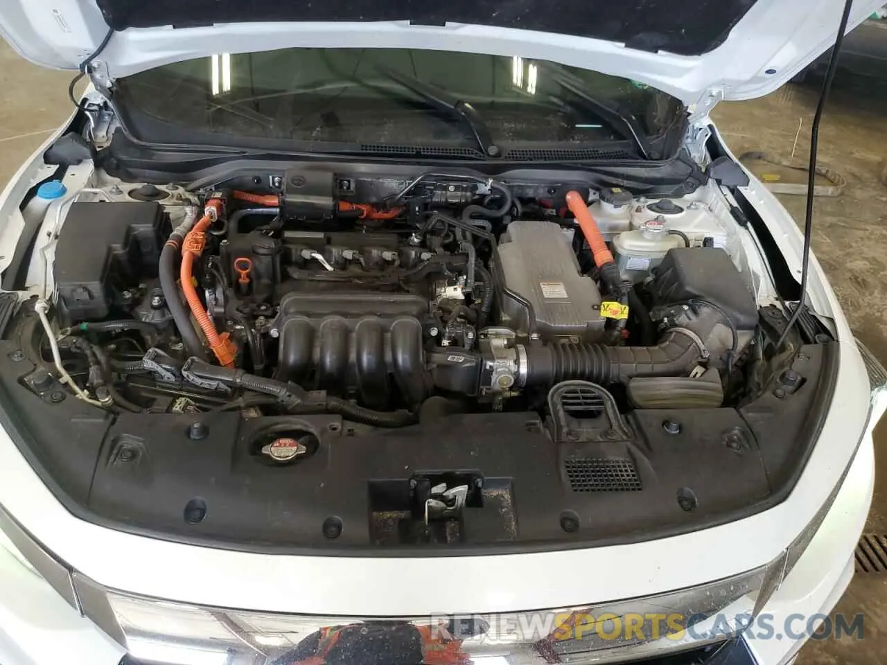 11 fotografías del automóvil dañado 19XZE4F58KE011678 HONDA INSIGHT 2019