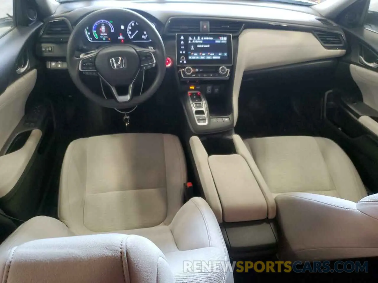 8 fotografías del automóvil dañado 19XZE4F58KE011678 HONDA INSIGHT 2019