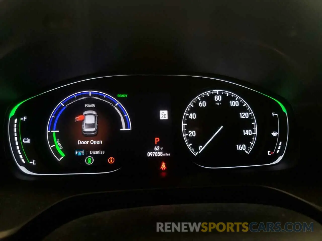 9 fotografías del automóvil dañado 19XZE4F58KE011678 HONDA INSIGHT 2019