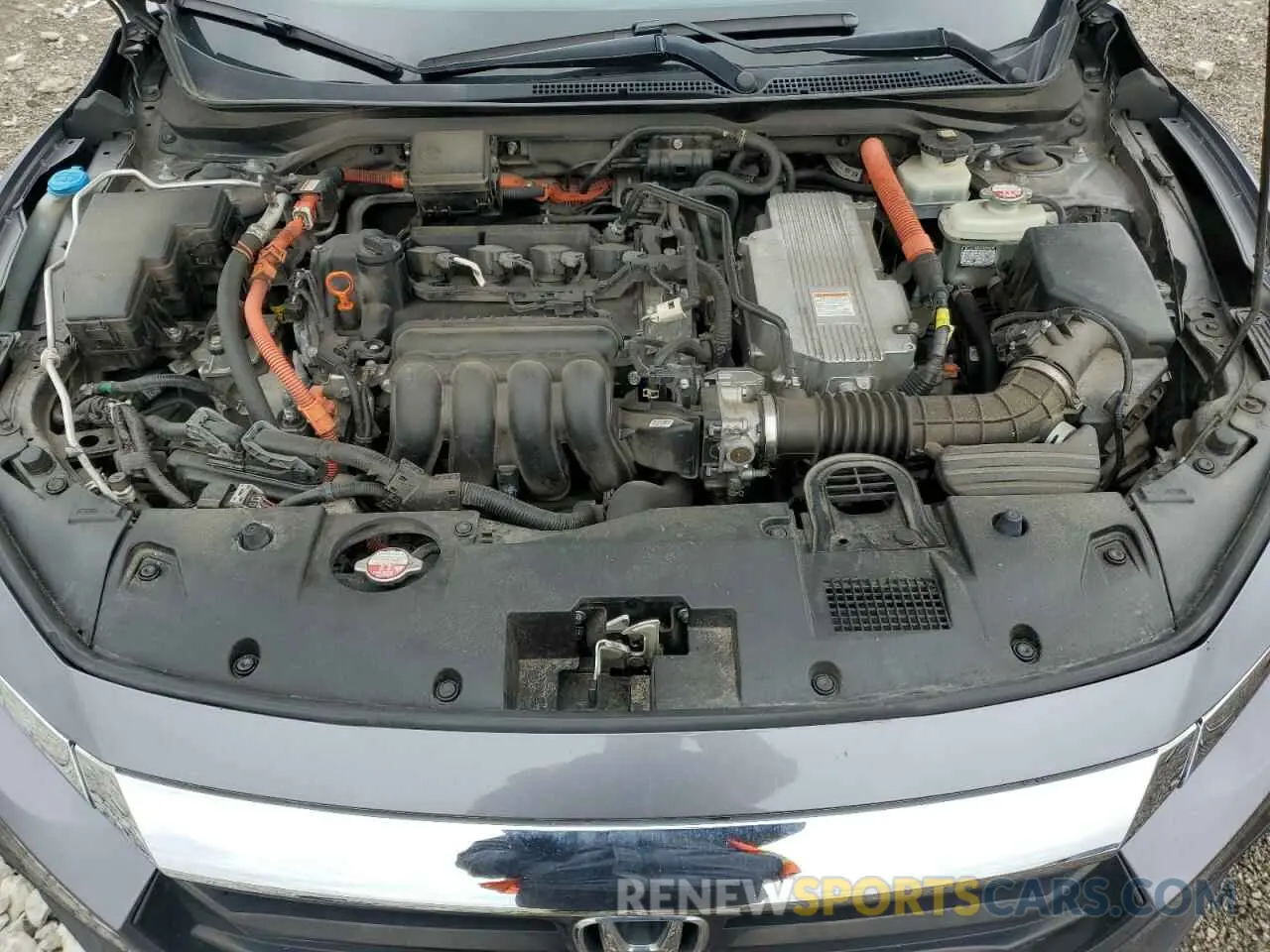 11 fotografías del automóvil dañado 19XZE4F58KE031476 HONDA INSIGHT 2019