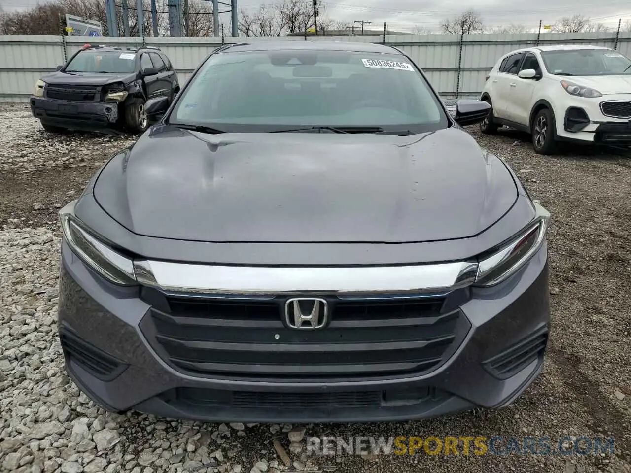 5 fotografías del automóvil dañado 19XZE4F58KE031476 HONDA INSIGHT 2019