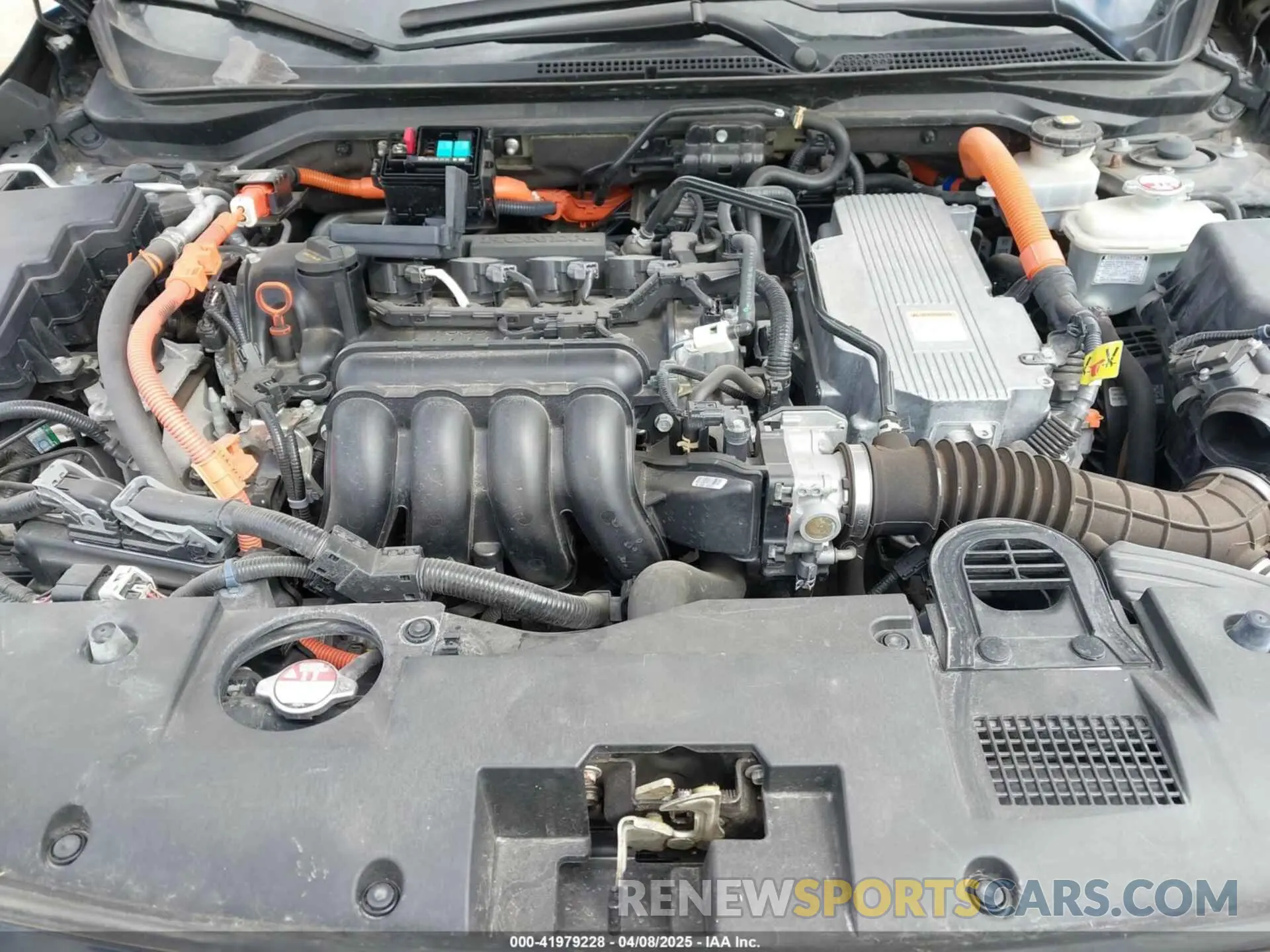 10 fotografías del automóvil dañado 19XZE4F59KE025217 HONDA INSIGHT 2019