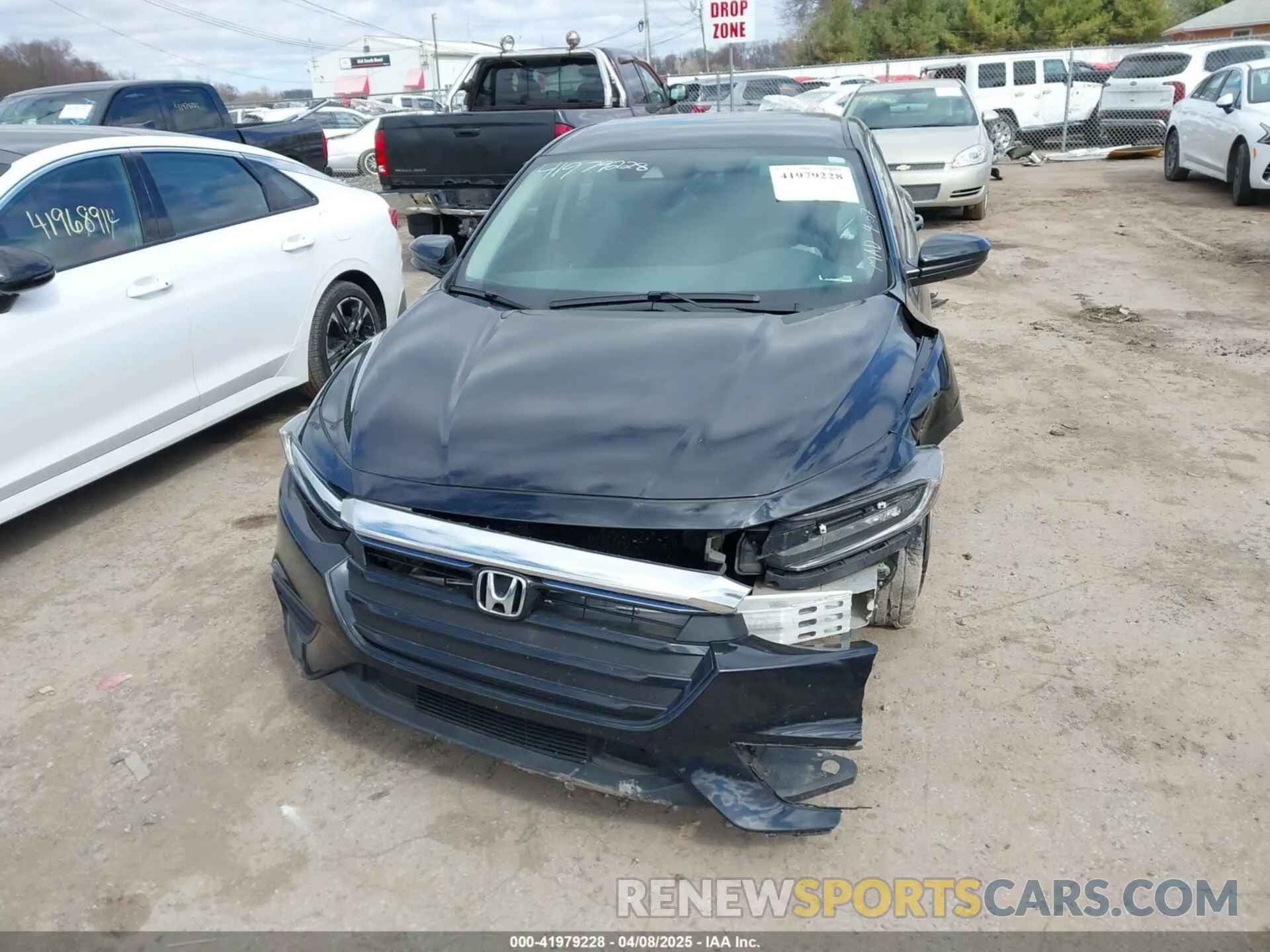 12 fotografías del automóvil dañado 19XZE4F59KE025217 HONDA INSIGHT 2019