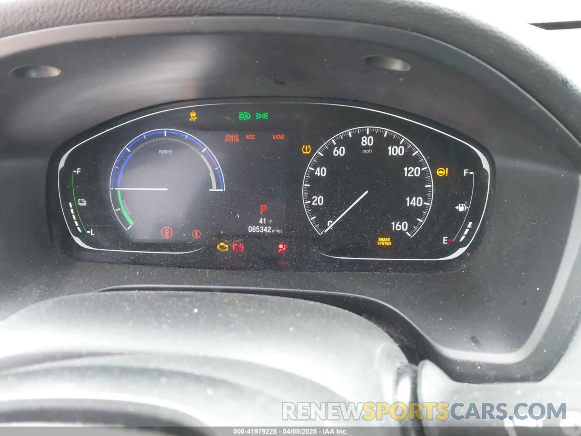 7 fotografías del automóvil dañado 19XZE4F59KE025217 HONDA INSIGHT 2019