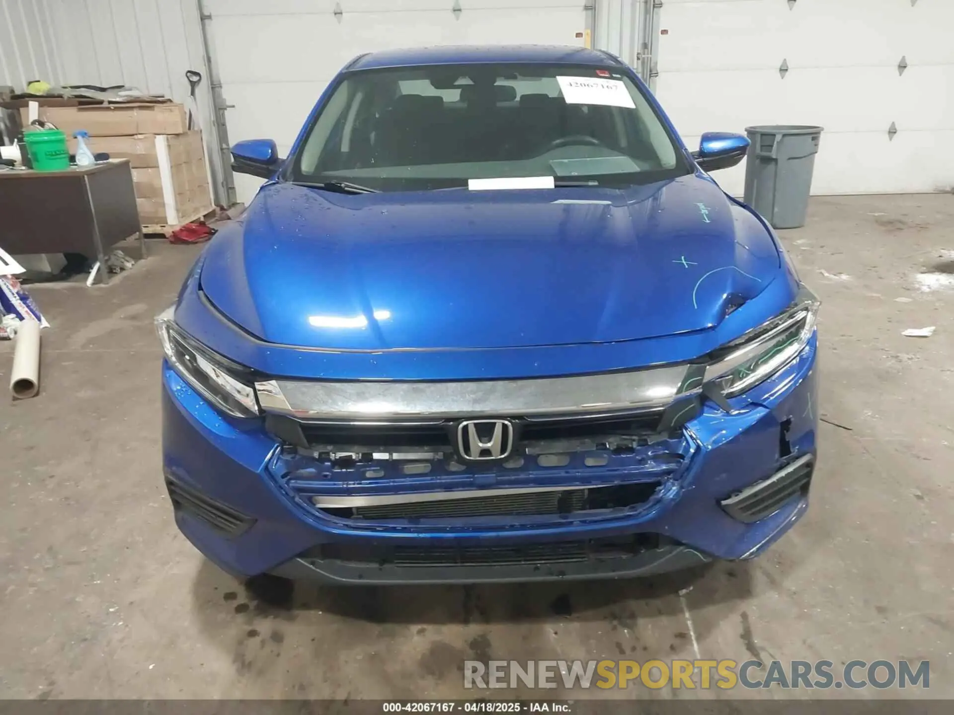 12 fotografías del automóvil dañado 19XZE4F5XKE013870 HONDA INSIGHT 2019