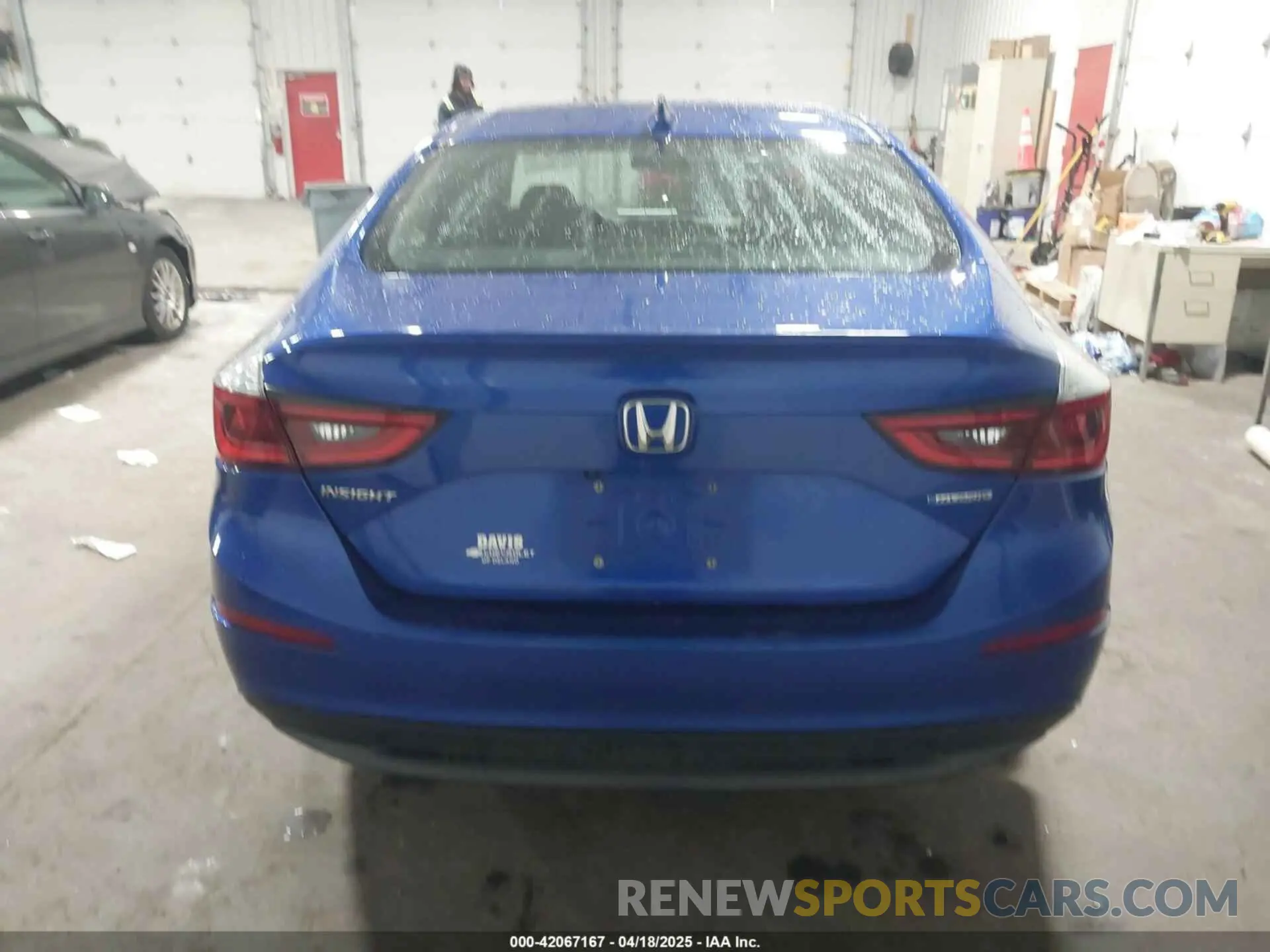 16 fotografías del automóvil dañado 19XZE4F5XKE013870 HONDA INSIGHT 2019