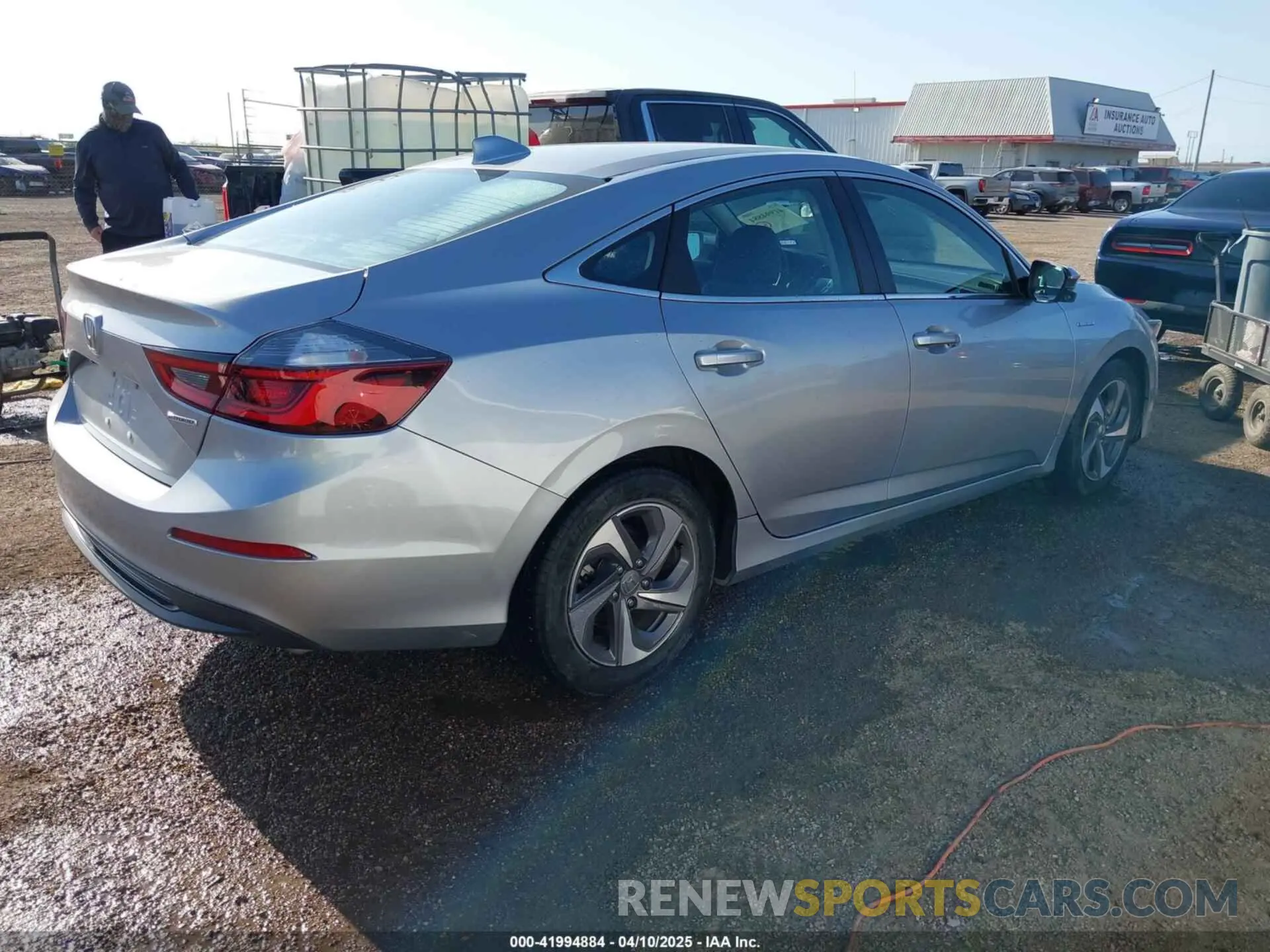 4 fotografías del automóvil dañado 19XZE4F5XKE018227 HONDA INSIGHT 2019