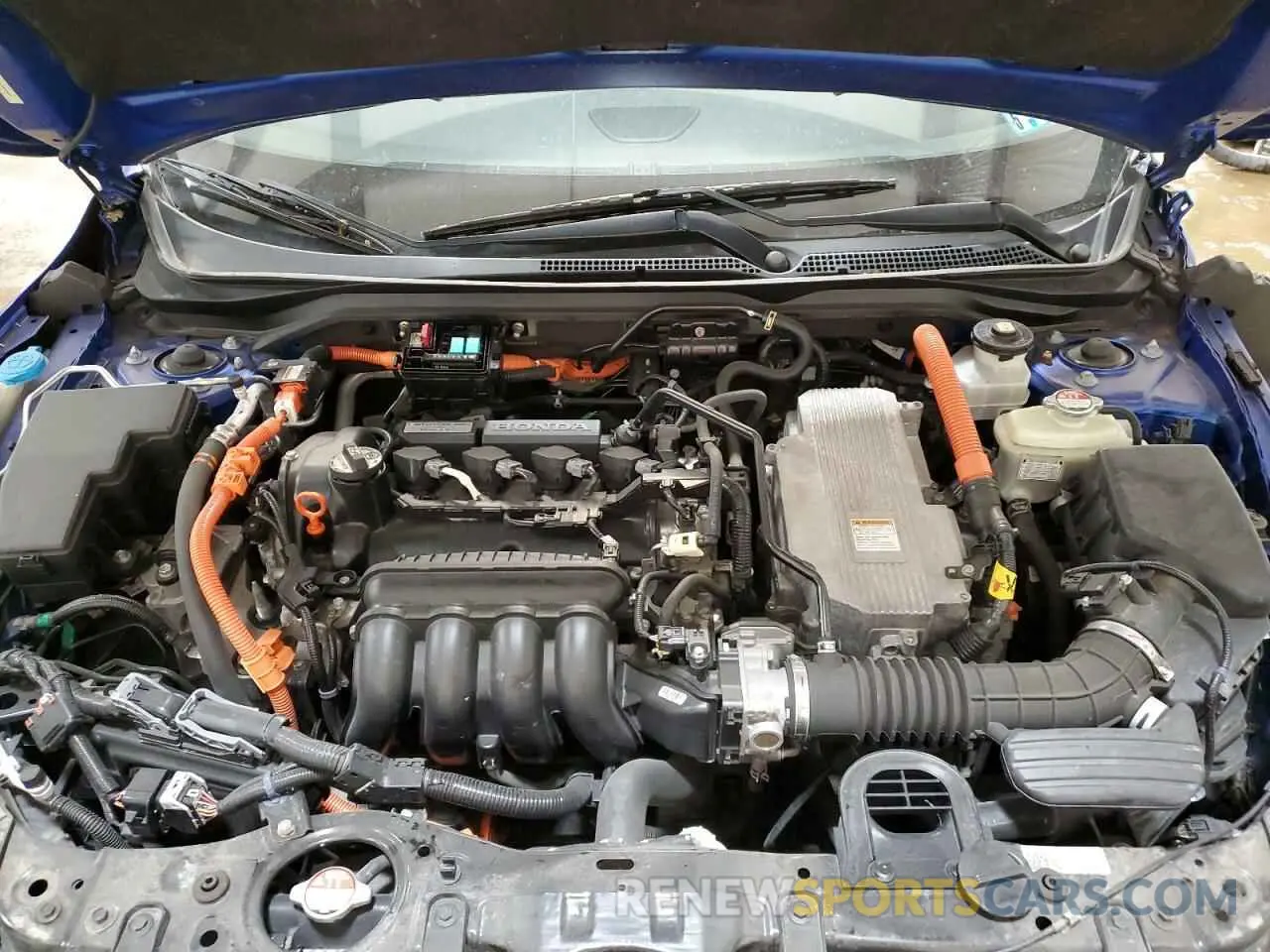 11 fotografías del automóvil dañado 19XZE4F90KE003576 HONDA INSIGHT 2019