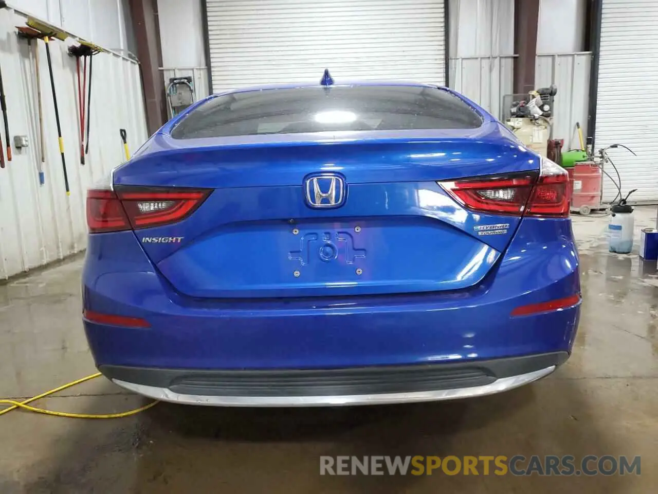6 fotografías del automóvil dañado 19XZE4F90KE003576 HONDA INSIGHT 2019