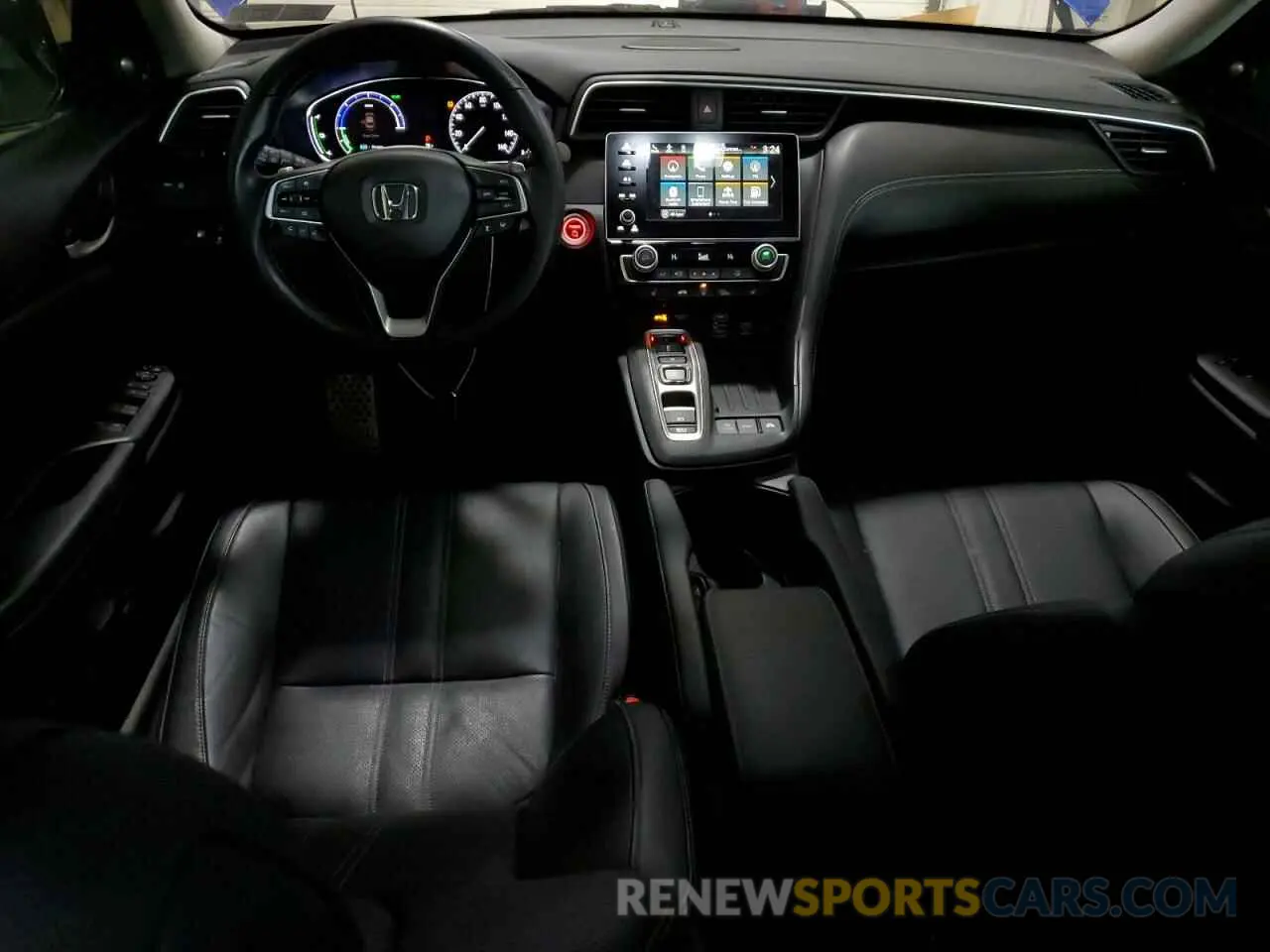 8 fotografías del automóvil dañado 19XZE4F90KE003576 HONDA INSIGHT 2019