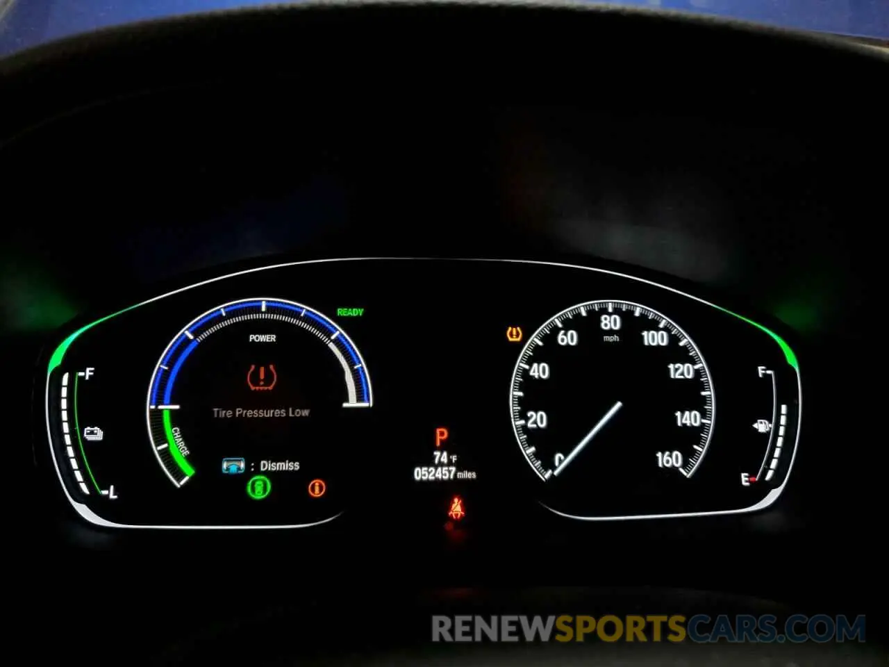 9 fotografías del automóvil dañado 19XZE4F90KE003576 HONDA INSIGHT 2019
