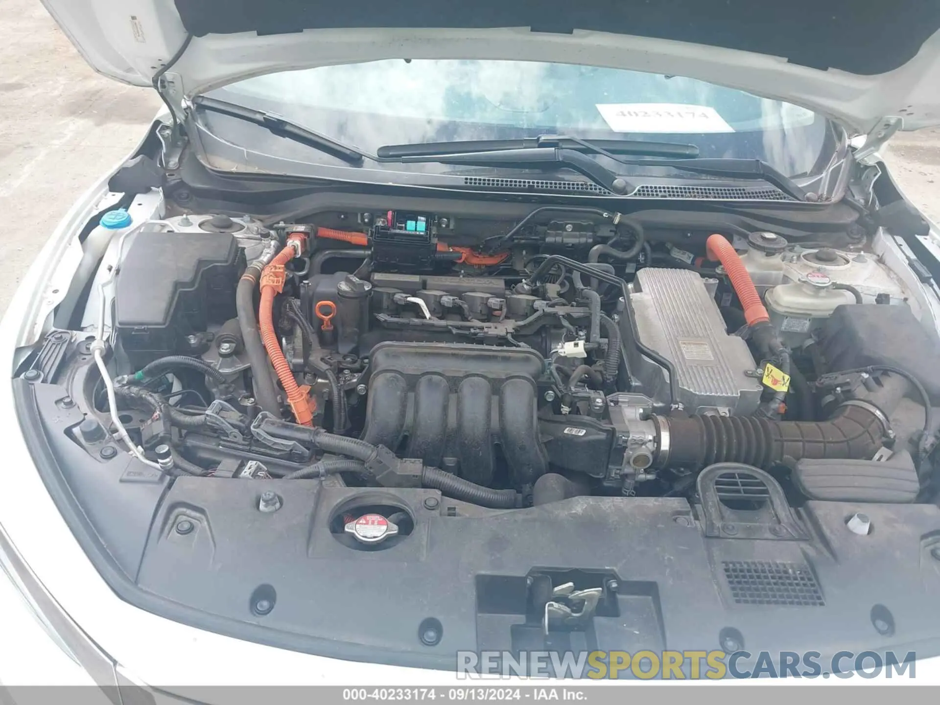10 fotografías del automóvil dañado 19XZE4F91KE007748 HONDA INSIGHT 2019