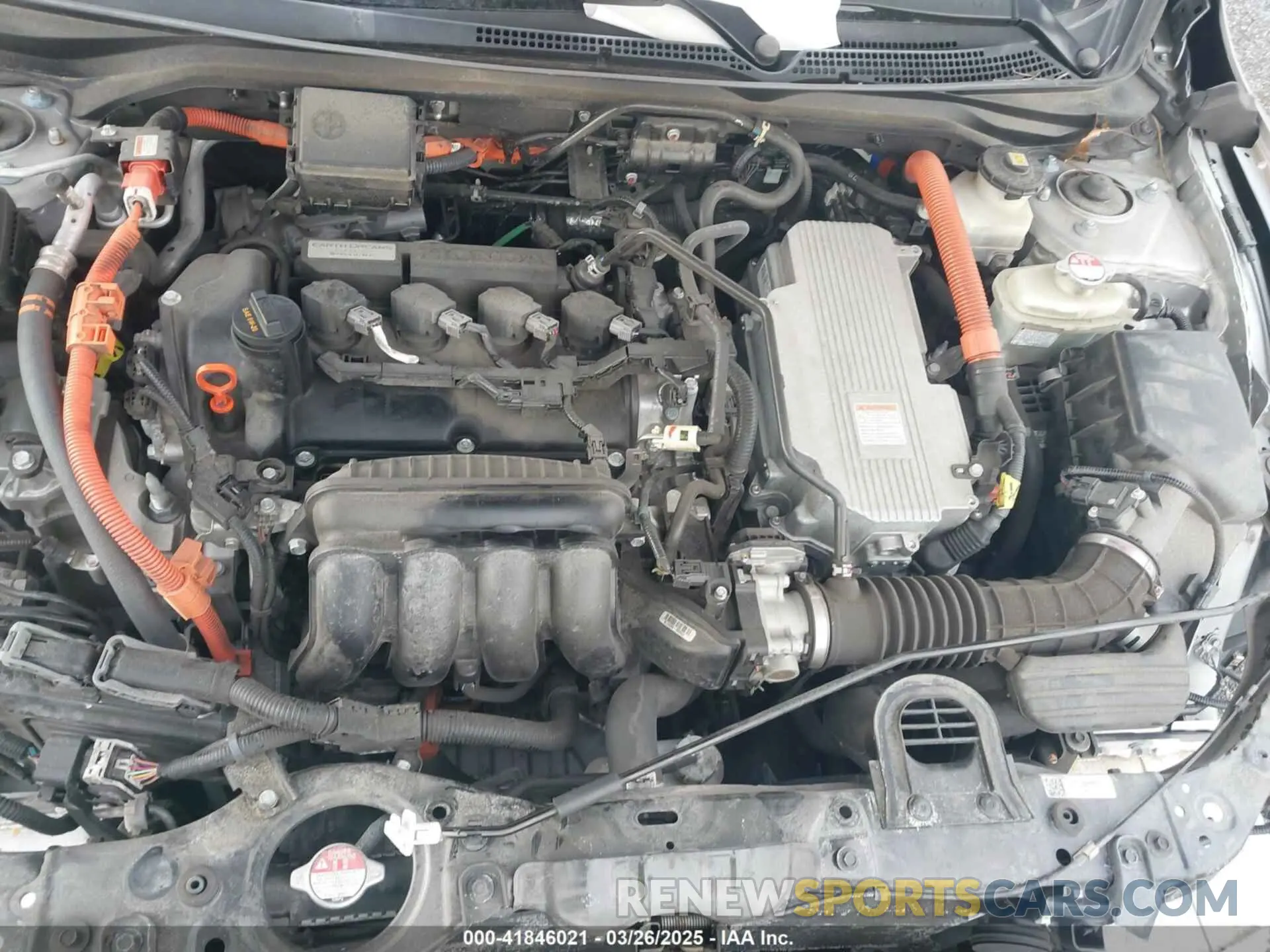 10 fotografías del automóvil dañado 19XZE4F93KE003037 HONDA INSIGHT 2019