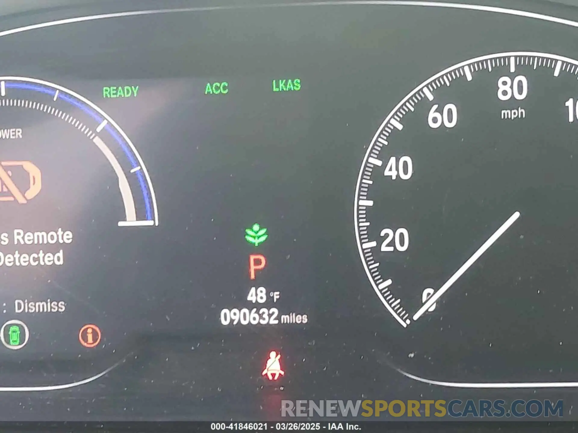 7 fotografías del automóvil dañado 19XZE4F93KE003037 HONDA INSIGHT 2019