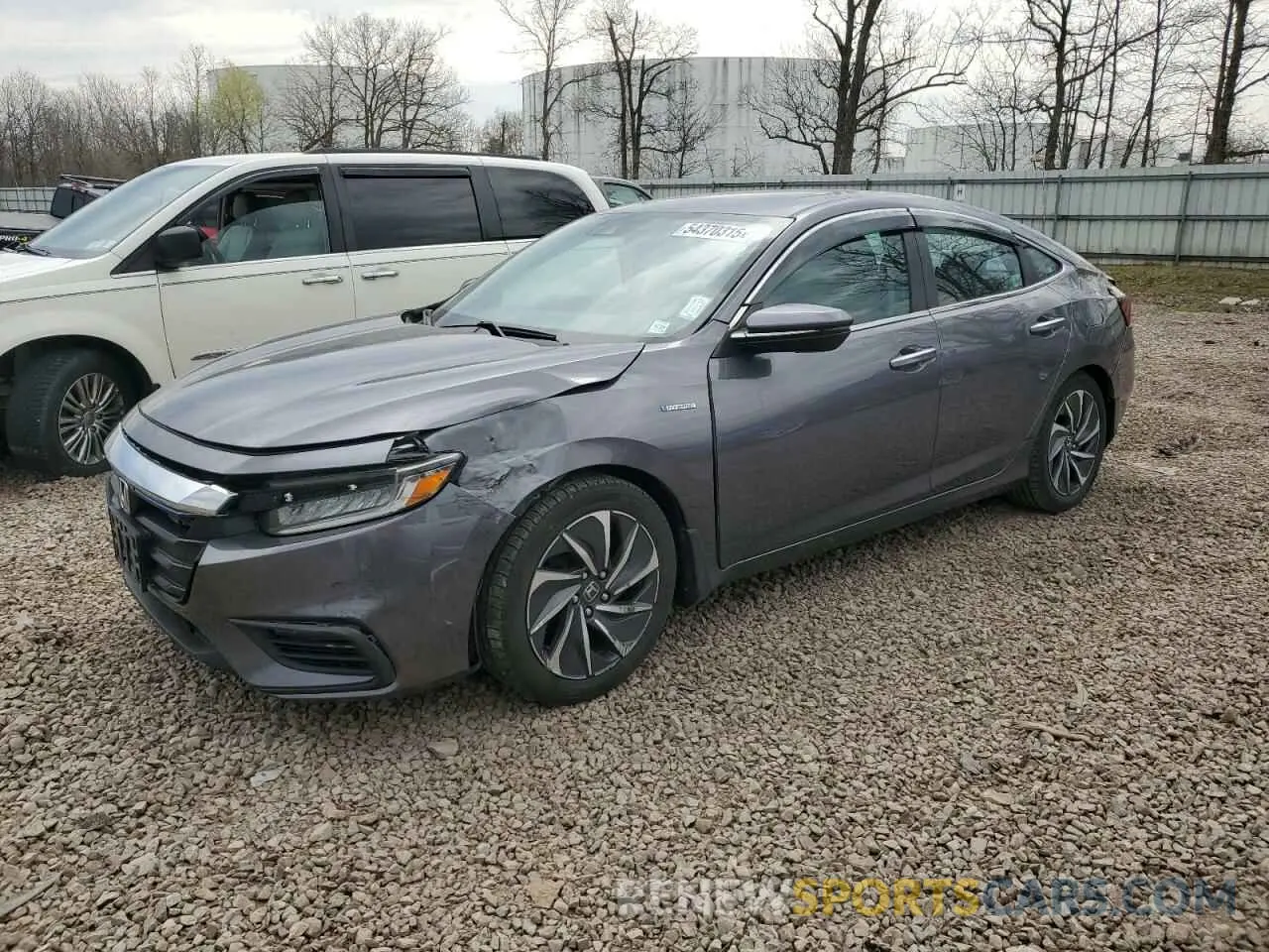 1 fotografías del automóvil dañado 19XZE4F94KE003290 HONDA INSIGHT 2019