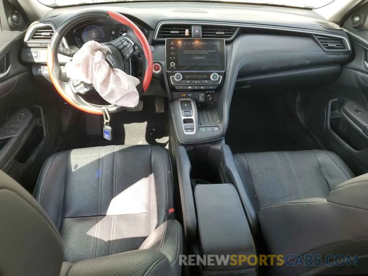 8 fotografías del automóvil dañado 19XZE4F94KE013561 HONDA INSIGHT 2019