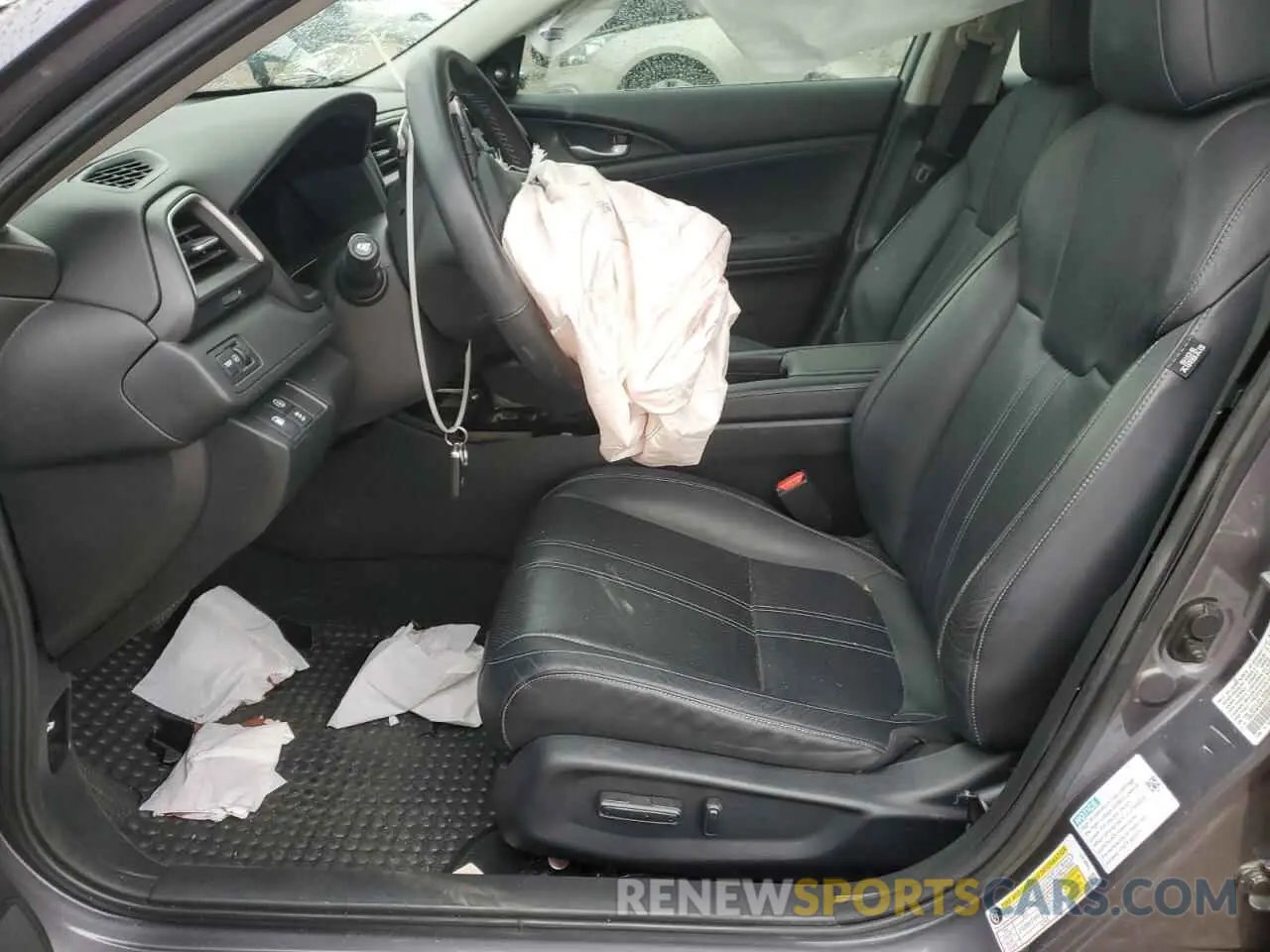 7 fotografías del automóvil dañado 19XZE4F94KE024088 HONDA INSIGHT 2019