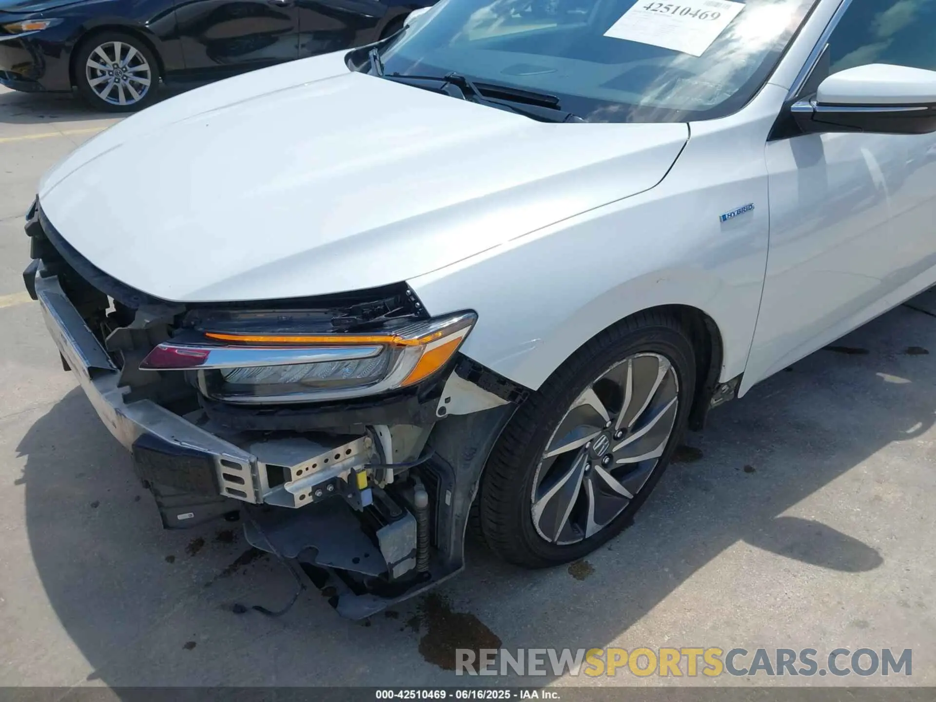 19 fotografías del automóvil dañado 19XZE4F95KE013732 HONDA INSIGHT 2019