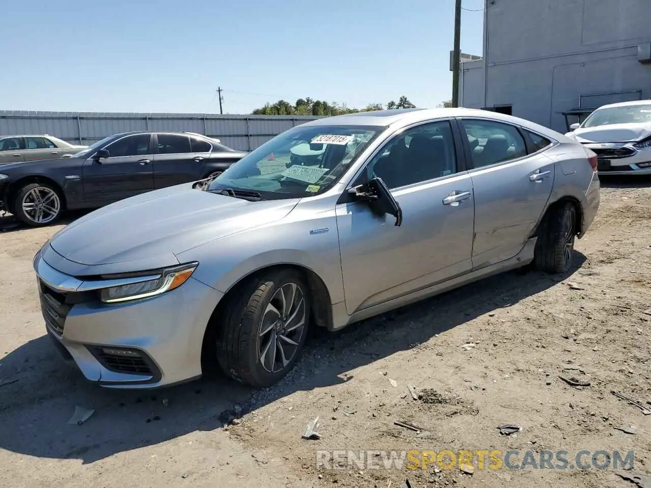 1 fotografías del automóvil dañado 19XZE4F95KE022706 HONDA INSIGHT 2019
